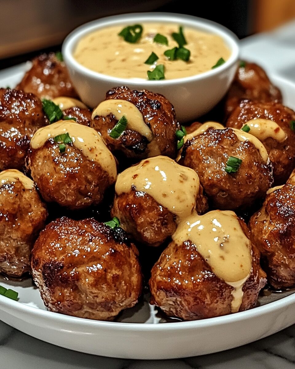 Korean BBQ Meatballs