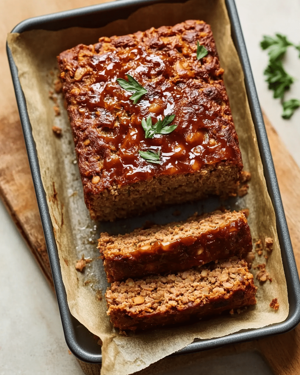 Lentil Veggie Loaf