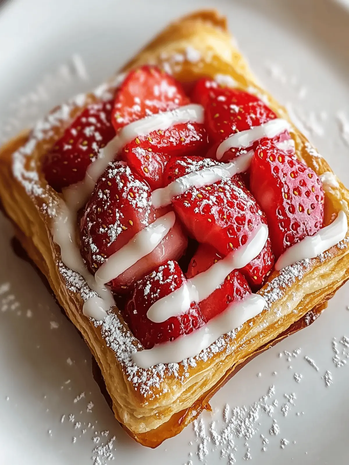 Decadent Vegan Strawberry Danish Ready in 30 Minutes 2 Vegan Strawberry Danish