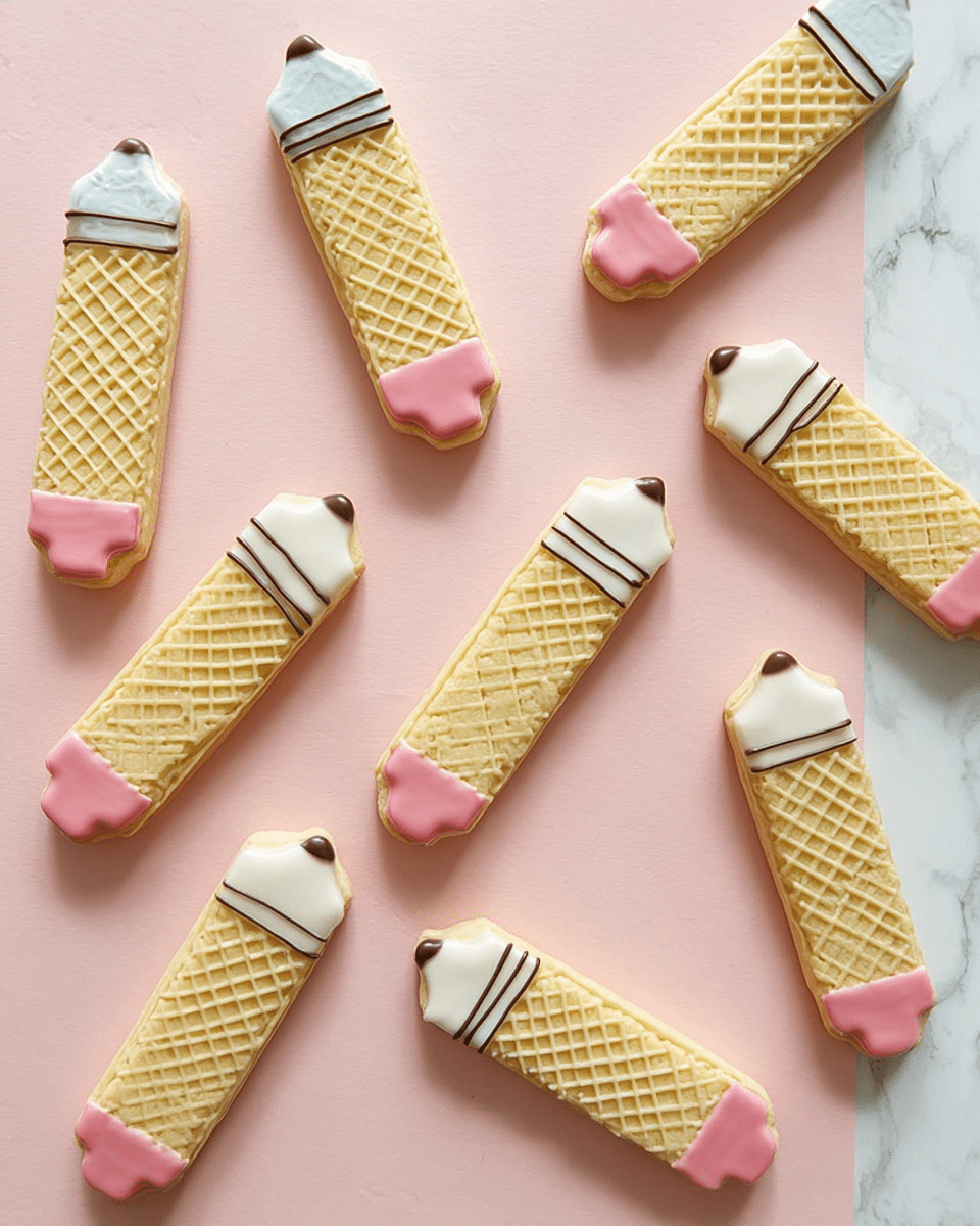 Wafer Pencil Cookies