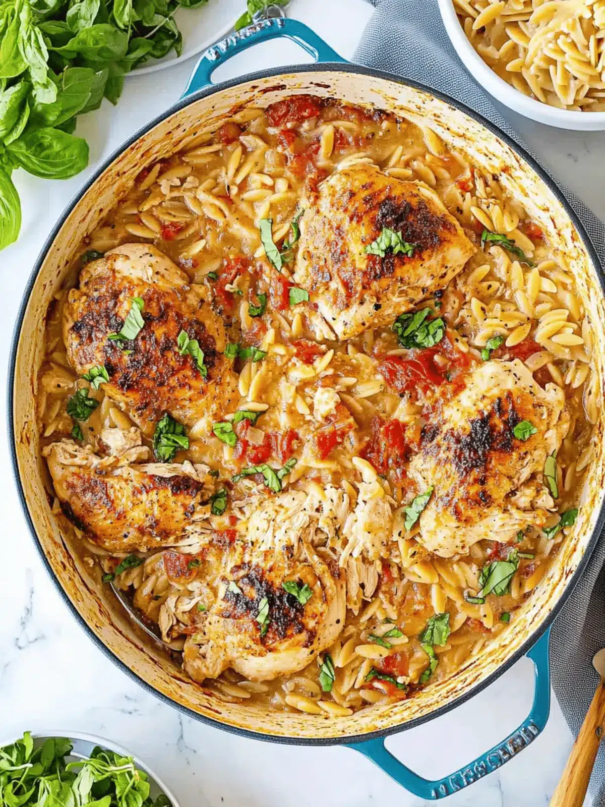 Marry Me Chicken Orzo Bake for Cozy Weeknight Comfort 4 Marry Me Chicken Orzo Bake