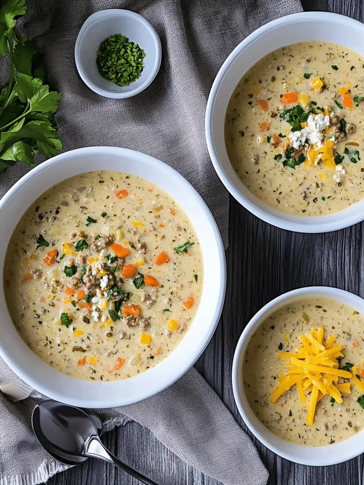 The Best Ever Cheeseburger Soup: Comfort in Every Bowl 2 The Best Ever Cheeseburger Soup