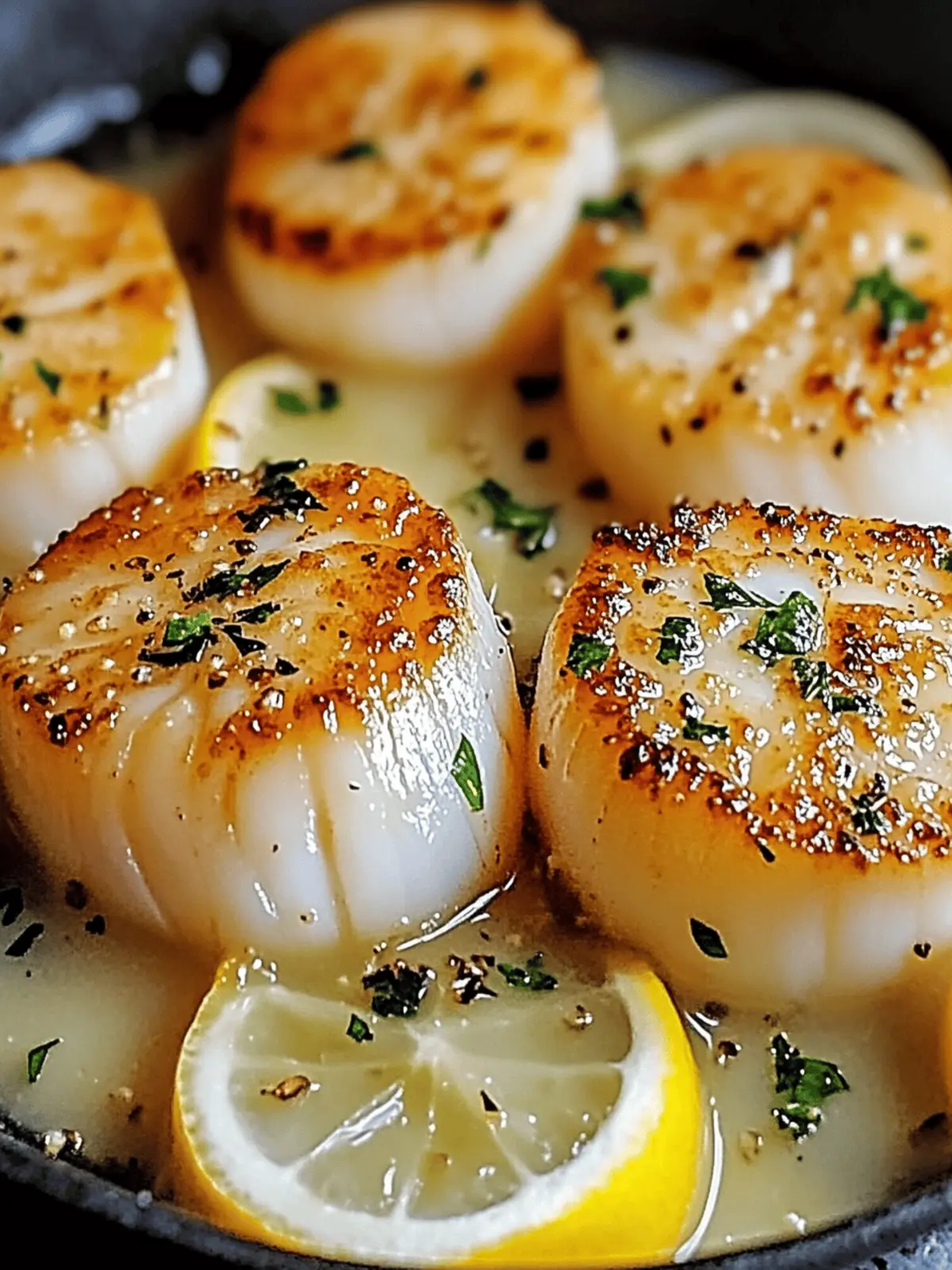 Garlic Butter Scallops