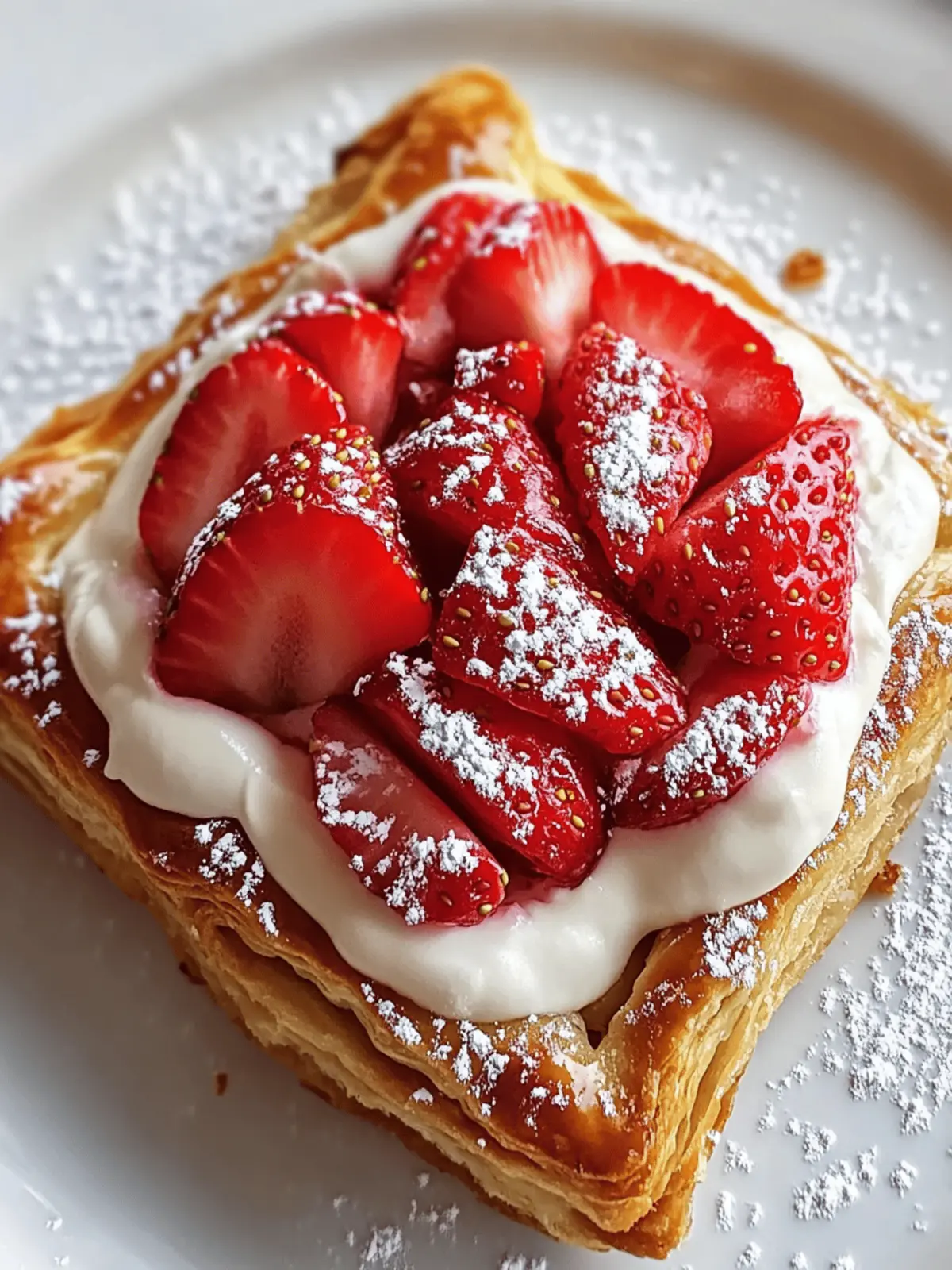 Decadent Vegan Strawberry Danish Ready in 30 Minutes 4 Vegan Strawberry Danish