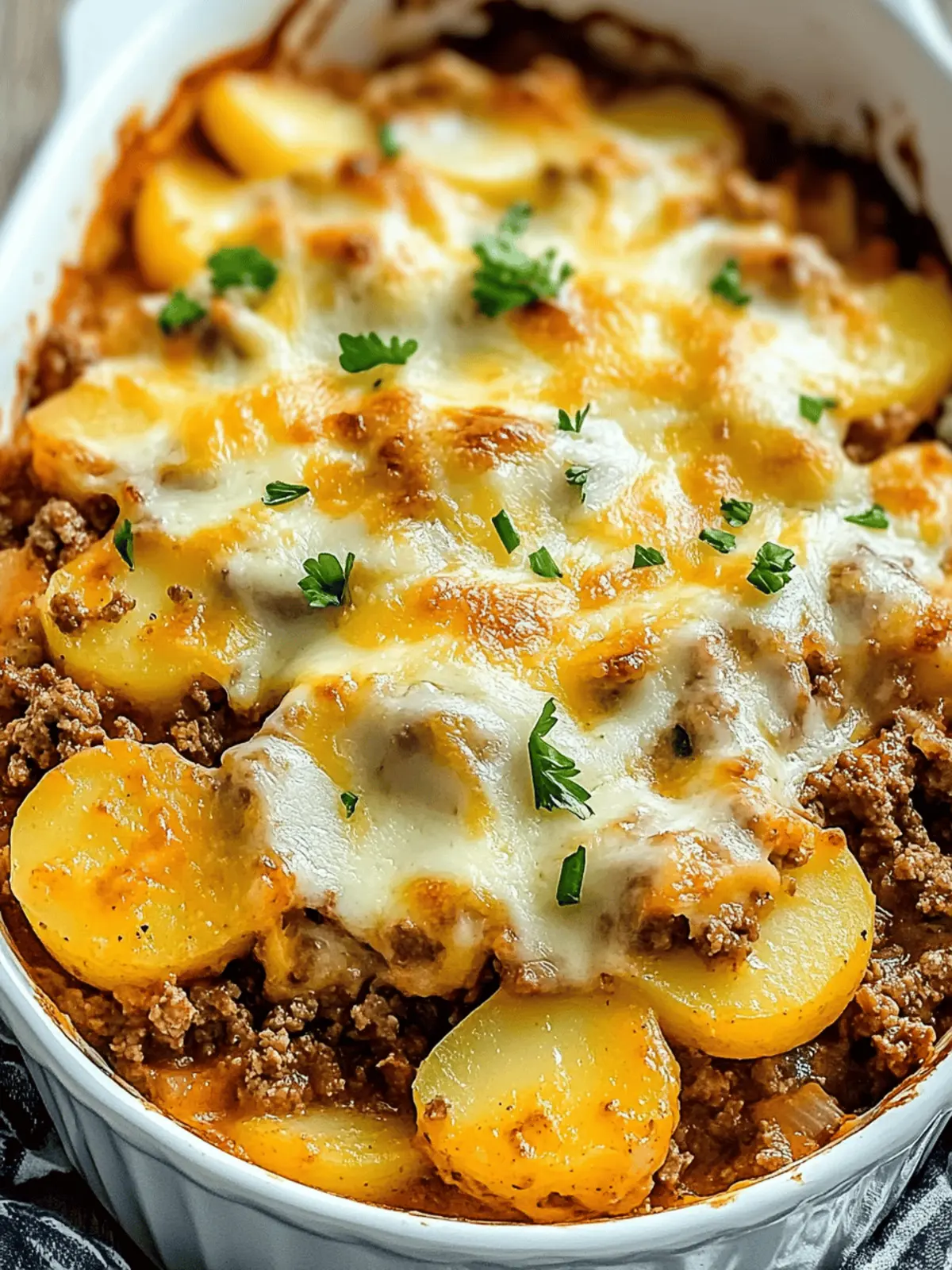 Hobo Casserole with Ground Beef & Potatoes – Quick & Delicious!