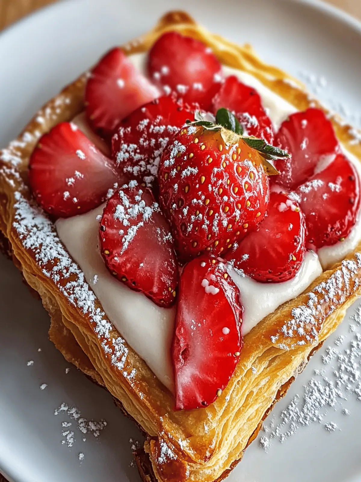 Decadent Vegan Strawberry Danish Ready in 30 Minutes 3 Vegan Strawberry Danish