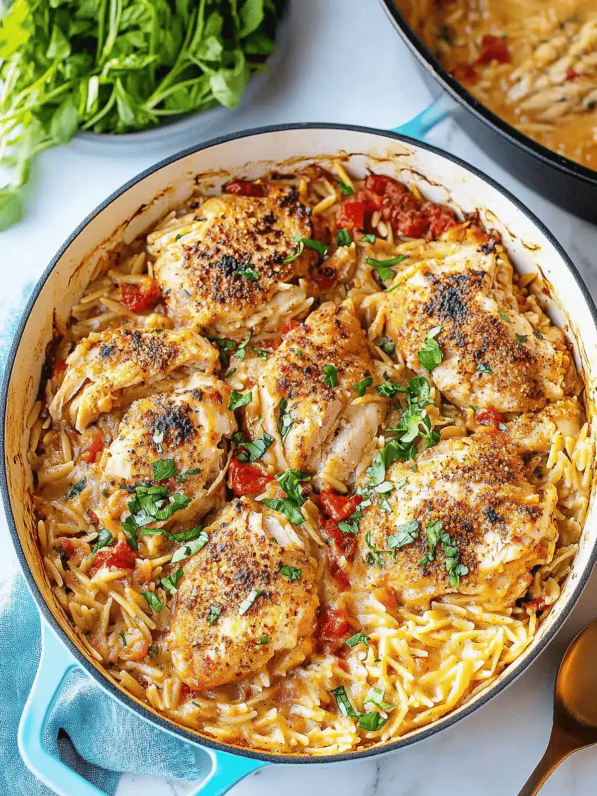 Marry Me Chicken Orzo Bake for Cozy Weeknight Comfort 3 Marry Me Chicken Orzo Bake