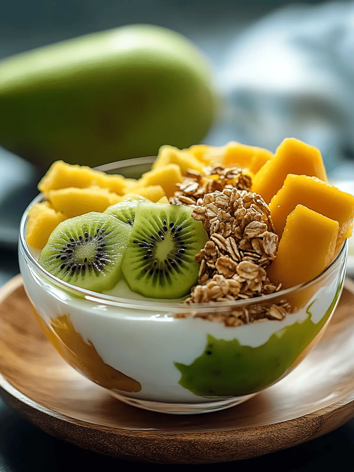 Delicious Kiwi Mango Yogurt Bowl for a Tropical Morning Boost 2 Kiwi Mango Yogurt Bowl