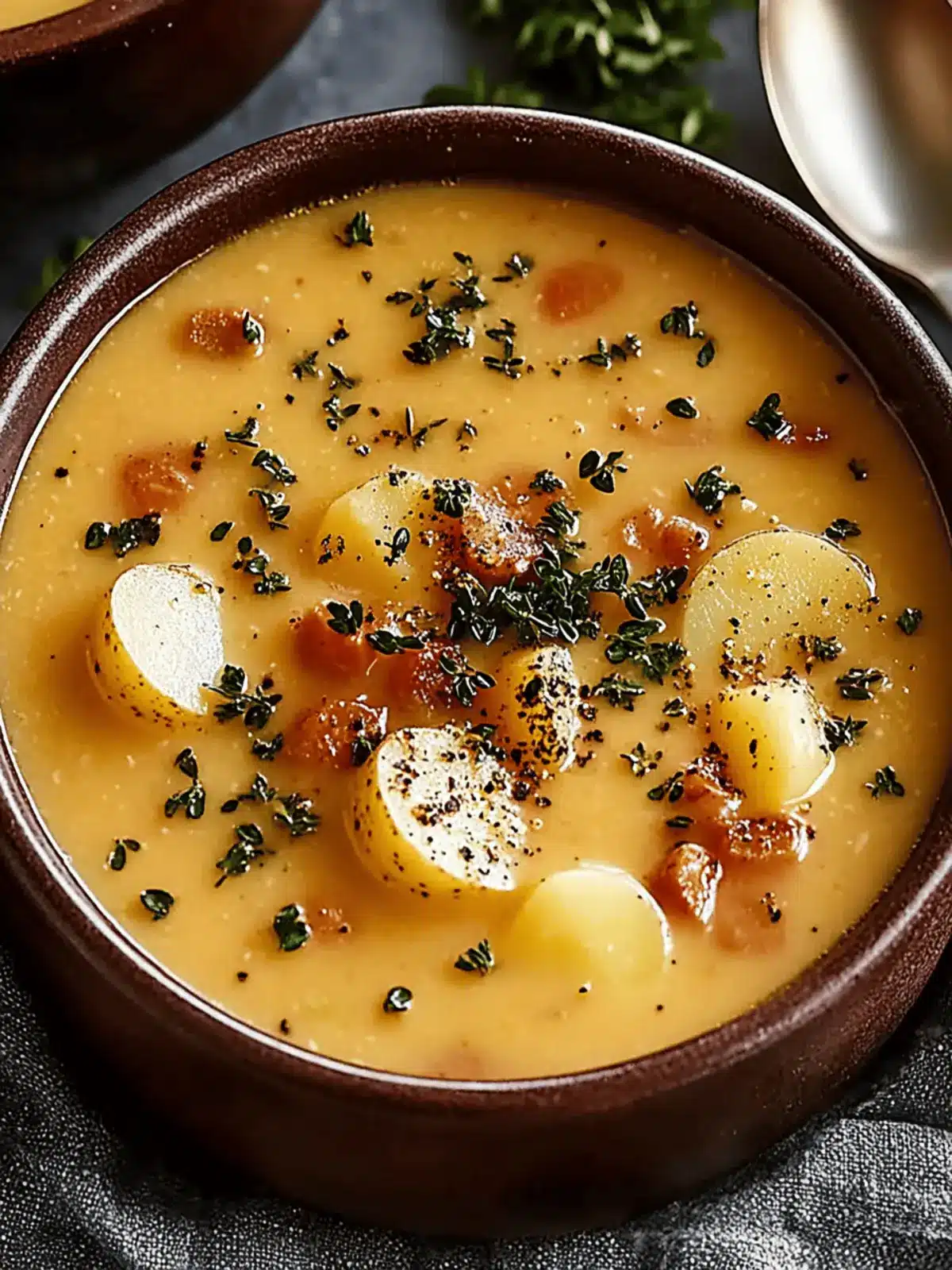 Slow Cooker Cajun Potato Soup