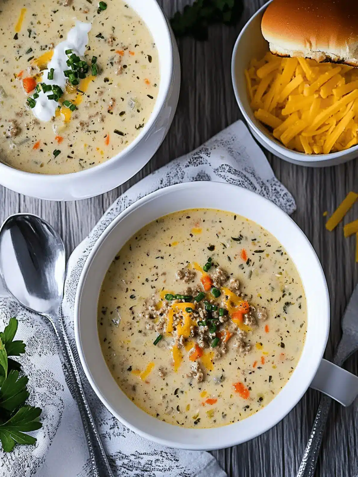 The Best Ever Cheeseburger Soup: Comfort in Every Bowl 5 The Best Ever Cheeseburger Soup