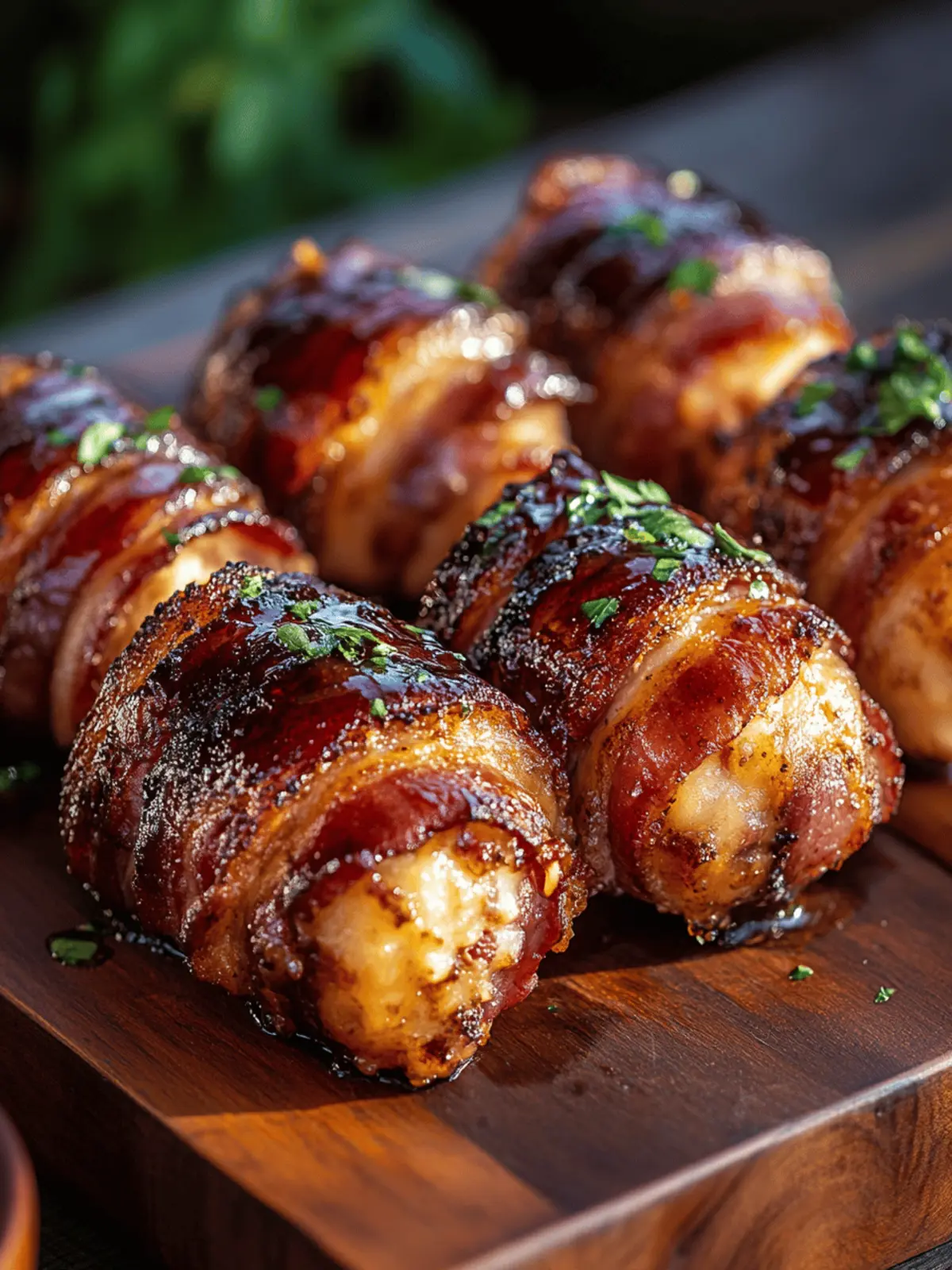 Cheddar-Stuffed BBQ Bacon Bombs: Irresistibly Juicy Treats 5 Cheddar-stuffed Bbq Bacon Bombs