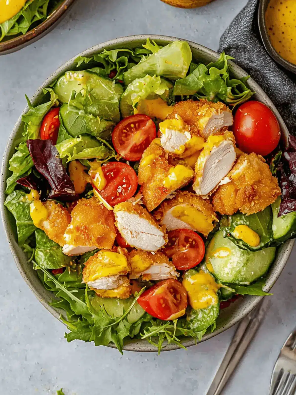 Crispy Chicken Salad That Will Change Your Weeknight Dinners 2 Crispy Chicken Salad