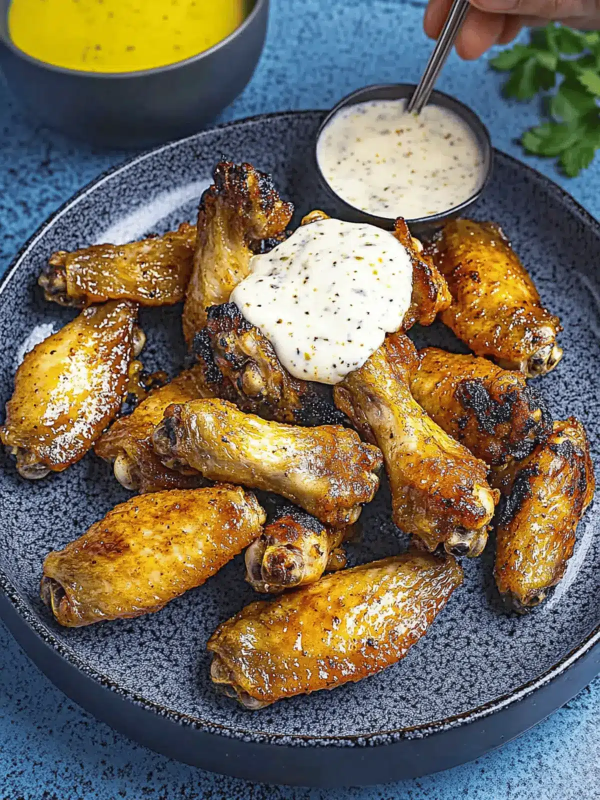 Grilled Chicken Wings with Alabama White Sauce Perfection 5 Grilled Chicken Wings with Alabama White Sauce