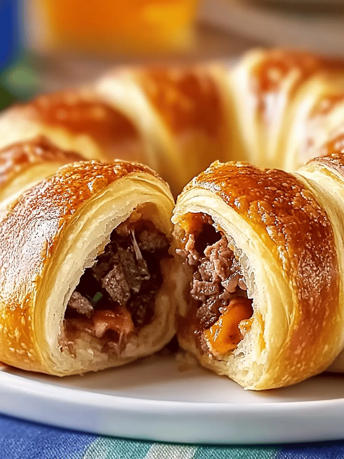 Philly Cheese Steak Crescent Ring: A Crowd-Pleasing Delight 4 Philly Cheese Steak Crescent Ring
