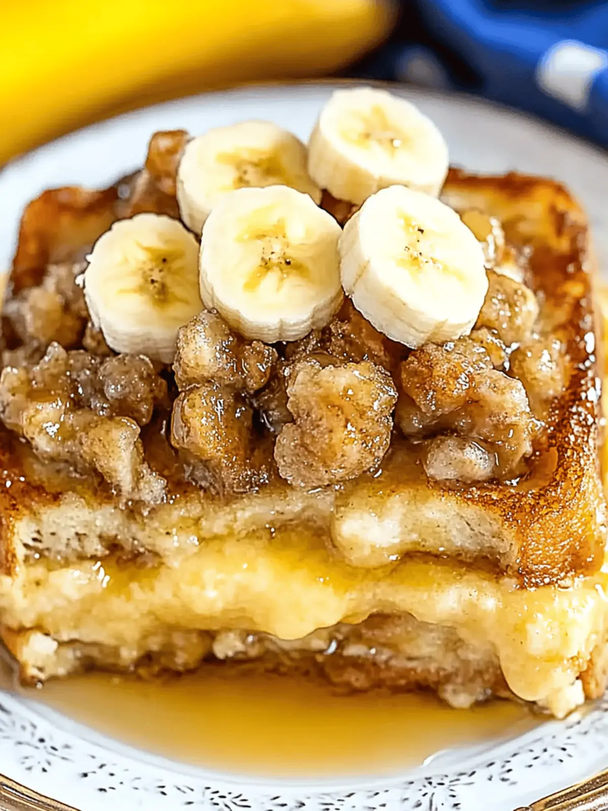 Delicious Banana French Toast Casserole Recipe for Brunch Bliss 5 Banana French Toast Casserole Recipe
