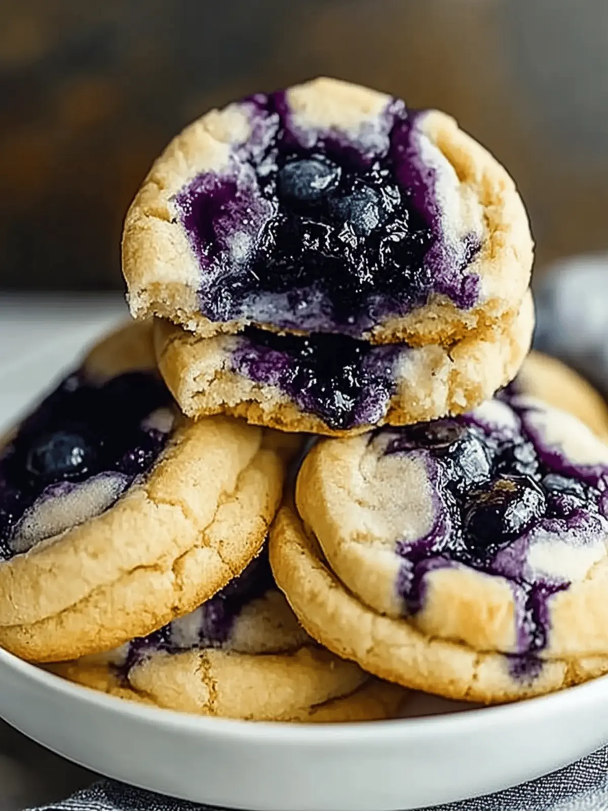 Cheesecake Cookies with Blueberry Jam: Irresistibly Creamy Delights 5 Cheesecake Cookies with Blueberry Jam