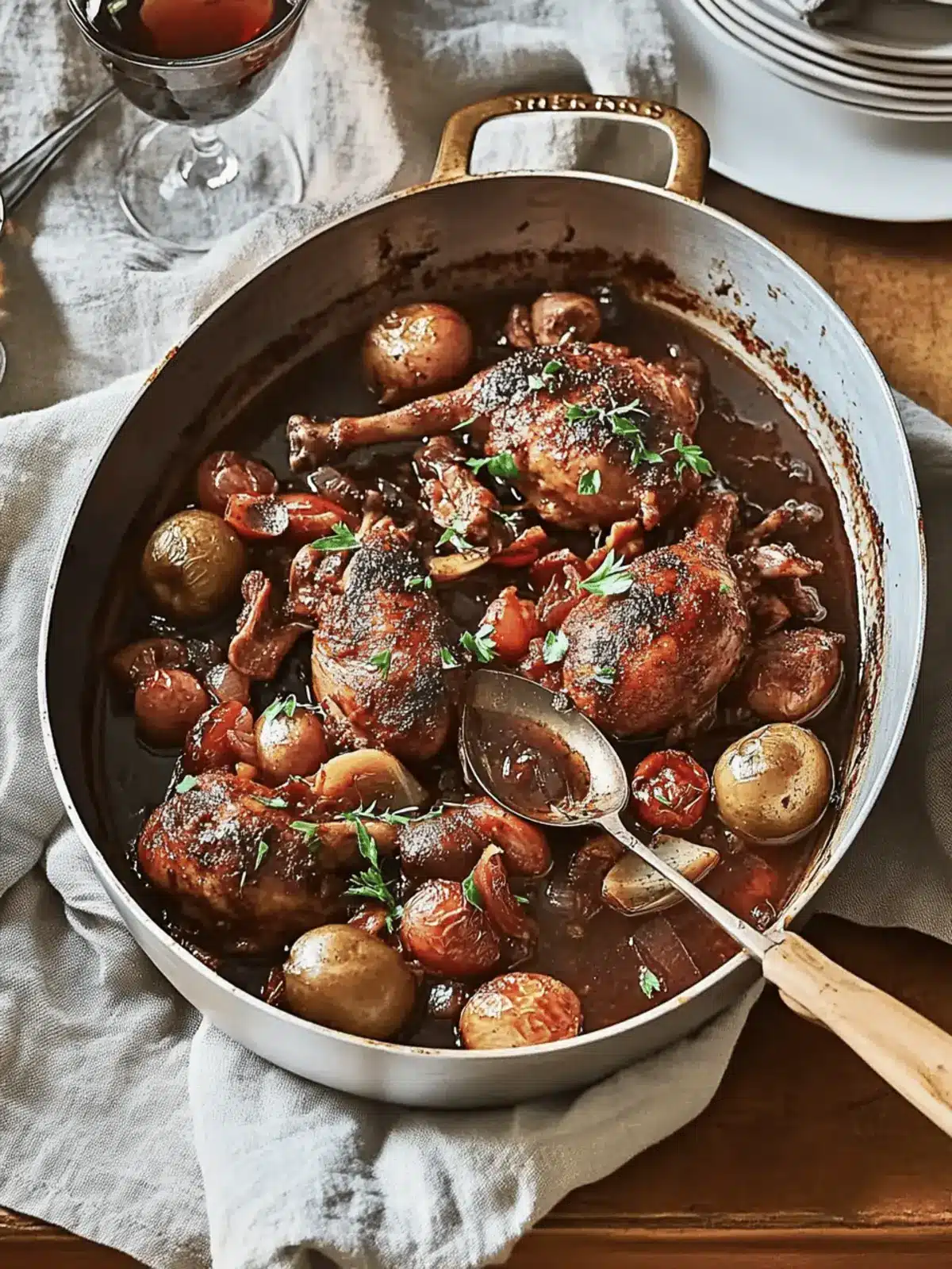 Cajun Coq au Vin: Comfort Food Upgrade for Cozy Nights 5 Cajun Coq au Vin