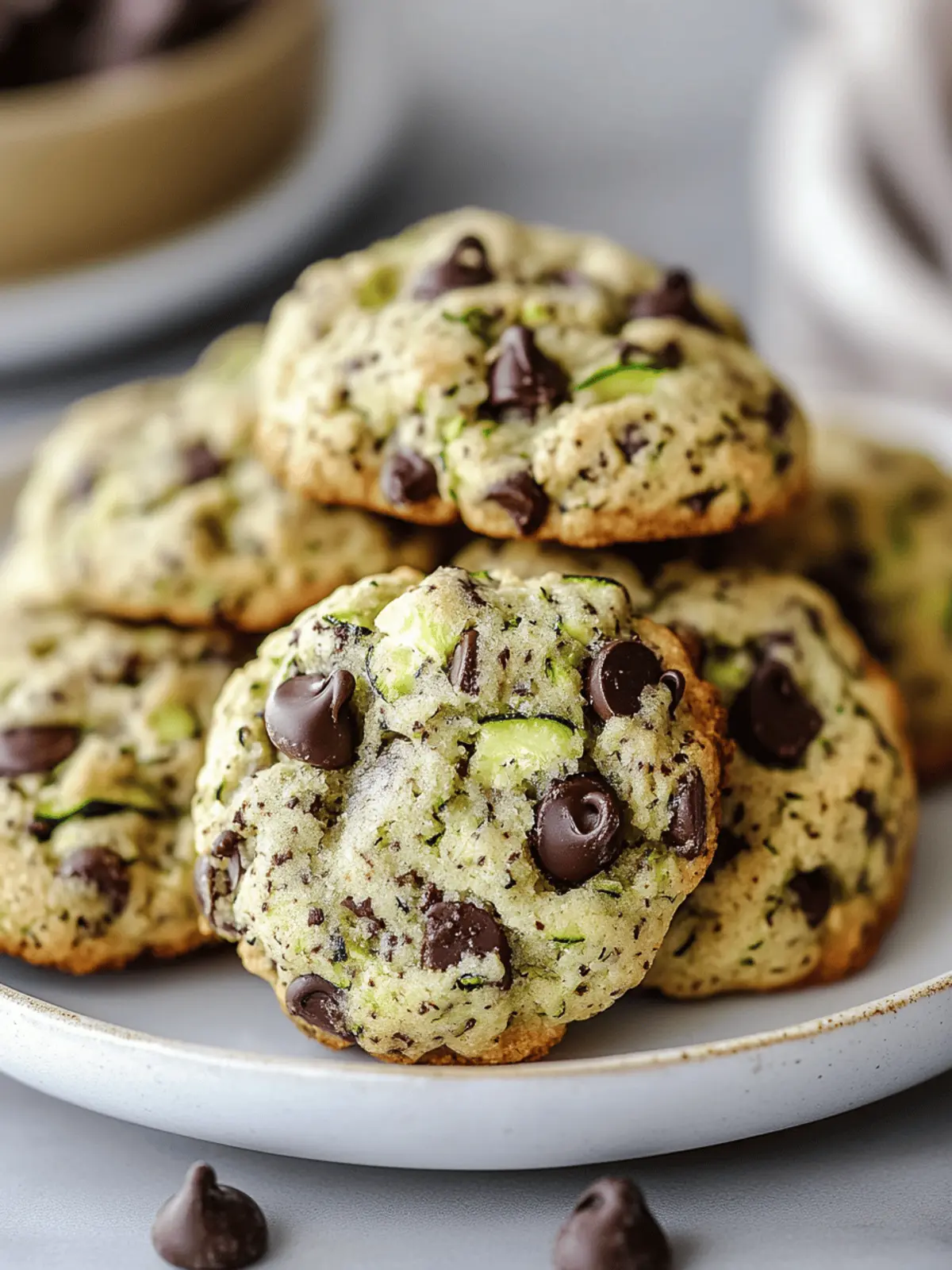 Zucchini Chocolate Chip Cookies: Sneaky Healthy Delights 4 Zucchini Chocolate Chip Cookies