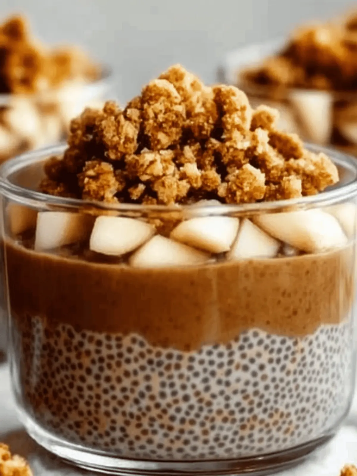 Creamy Apple Crumble Chia Pudding for Cozy Mornings 5 Creamy Apple Crumble Chia Pudding
