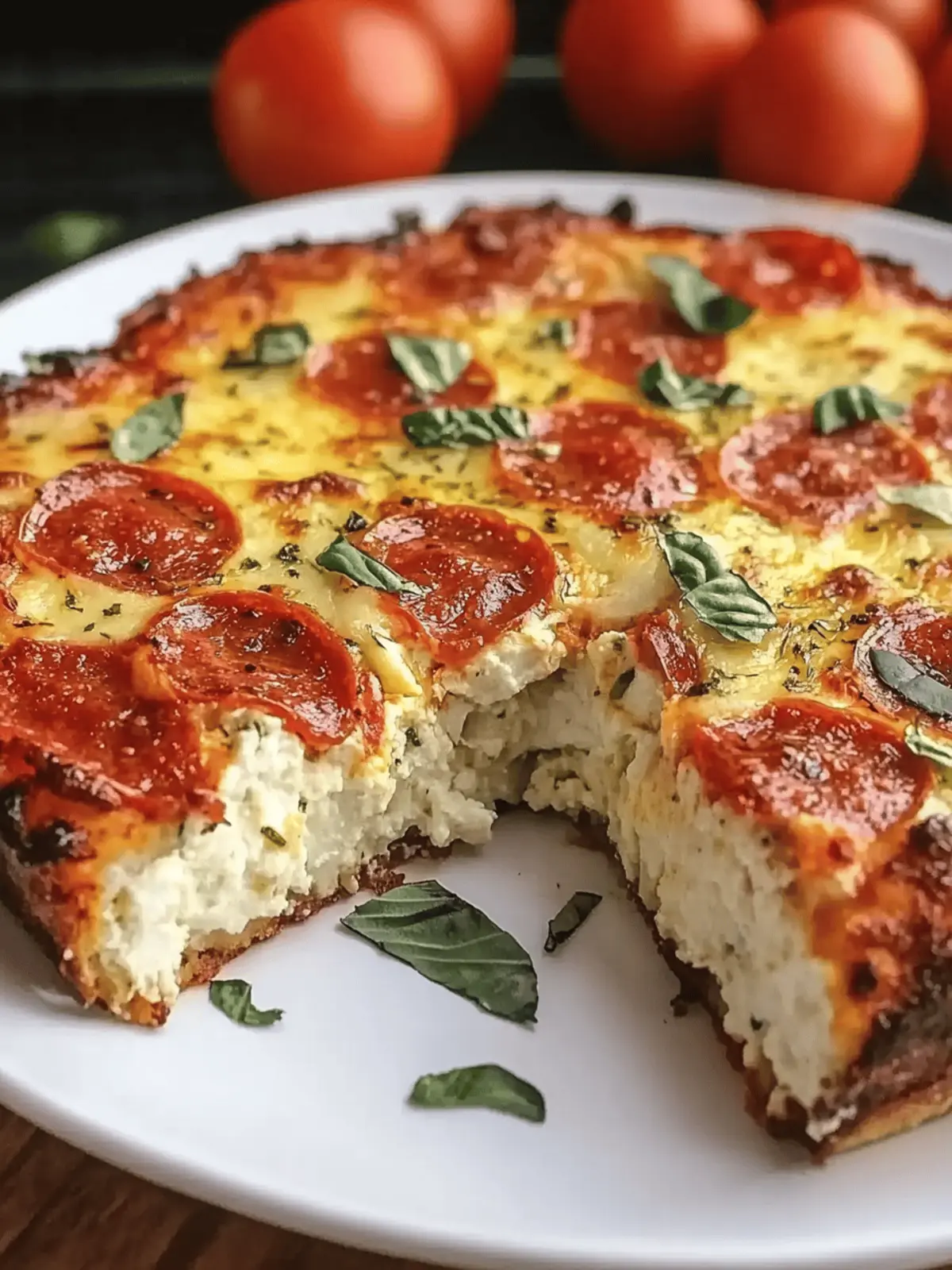Hearty Pizza Style Cottage Cheese Bake for Easy Weeknight Eats 2 Pizza Style Cottage Cheese Bake