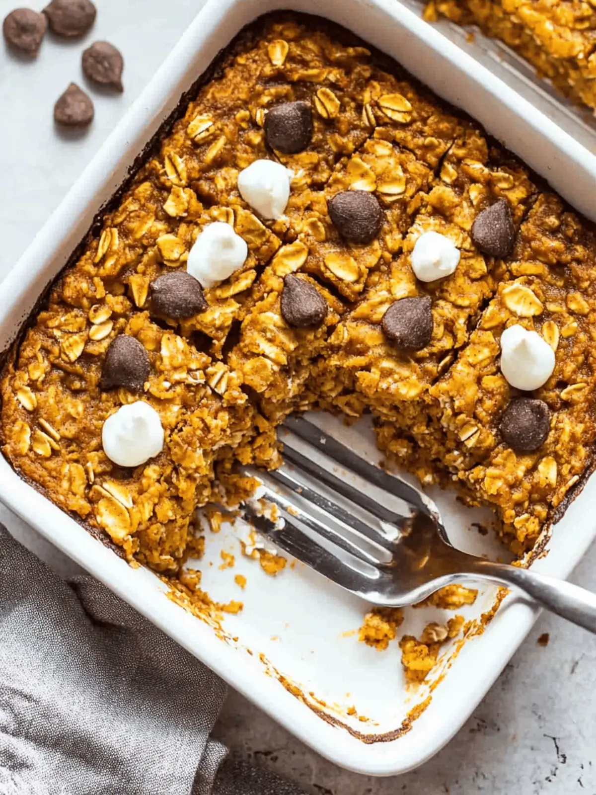 Warm Pumpkin Baked Oatmeal for Cozy Fall Mornings 3 Pumpkin Baked Oatmeal