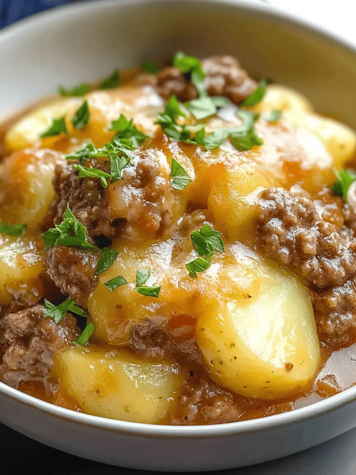Crockpot Hamburger Potato Casserole Recipe: Cozy Comfort Made Easy 3 Crockpot Hamburger Potato Casserole Recipe