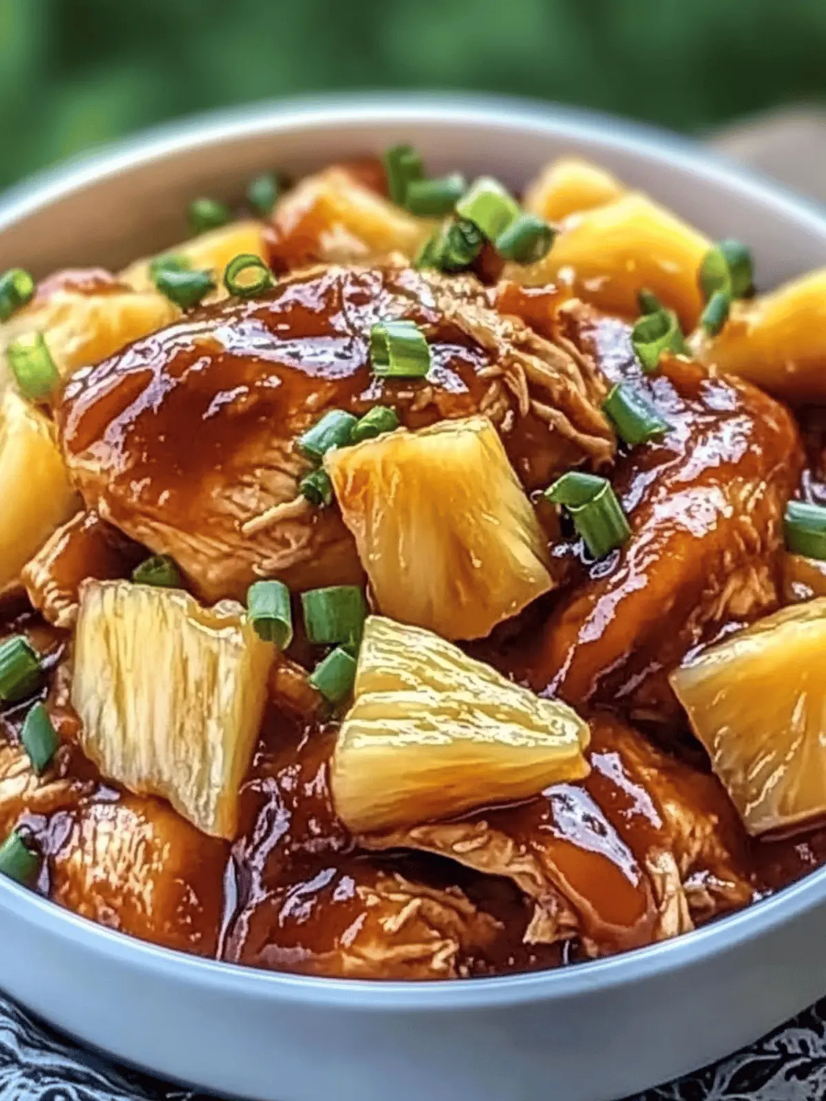 Easy Crockpot Pineapple BBQ Chicken for Tender Weeknight Bliss 5 Easy Crockpot Pineapple BBQ Chicken
