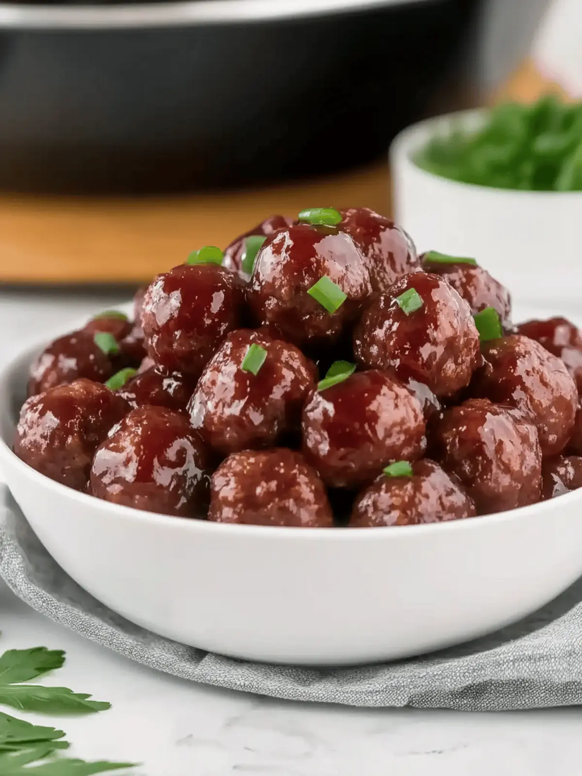 Delicious Slow Cooker Grape Jelly Meatballs in Just 3 Steps 5 Slow Cooker Grape Jelly Meatballs