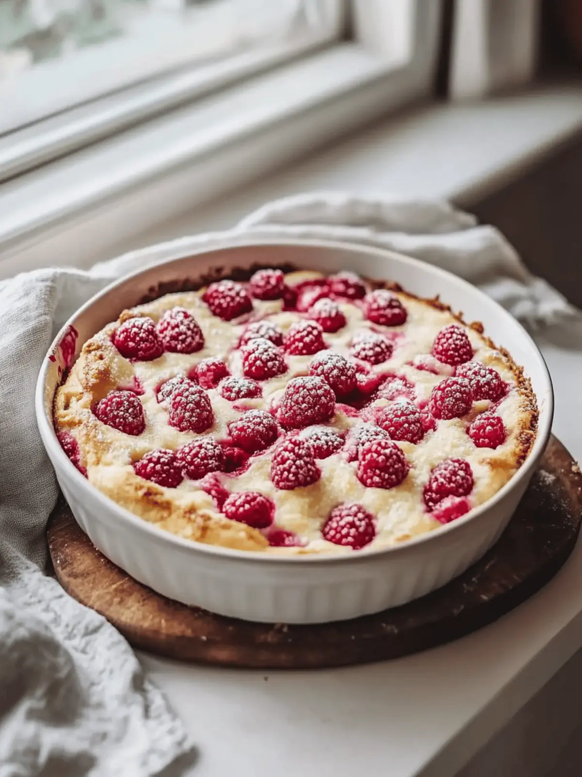 Raspberry and White Chocolate Bake for Wholesome Mornings 5 Raspberry and White Chocolate Bake