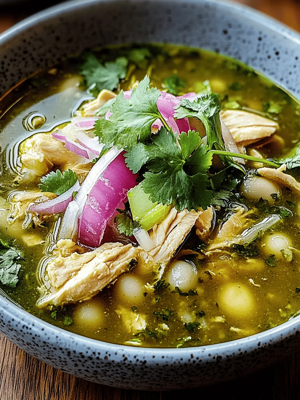 Delicious Chicken Pozole Verde for Cozy Family Gatherings 2 Chicken Pozole Verde