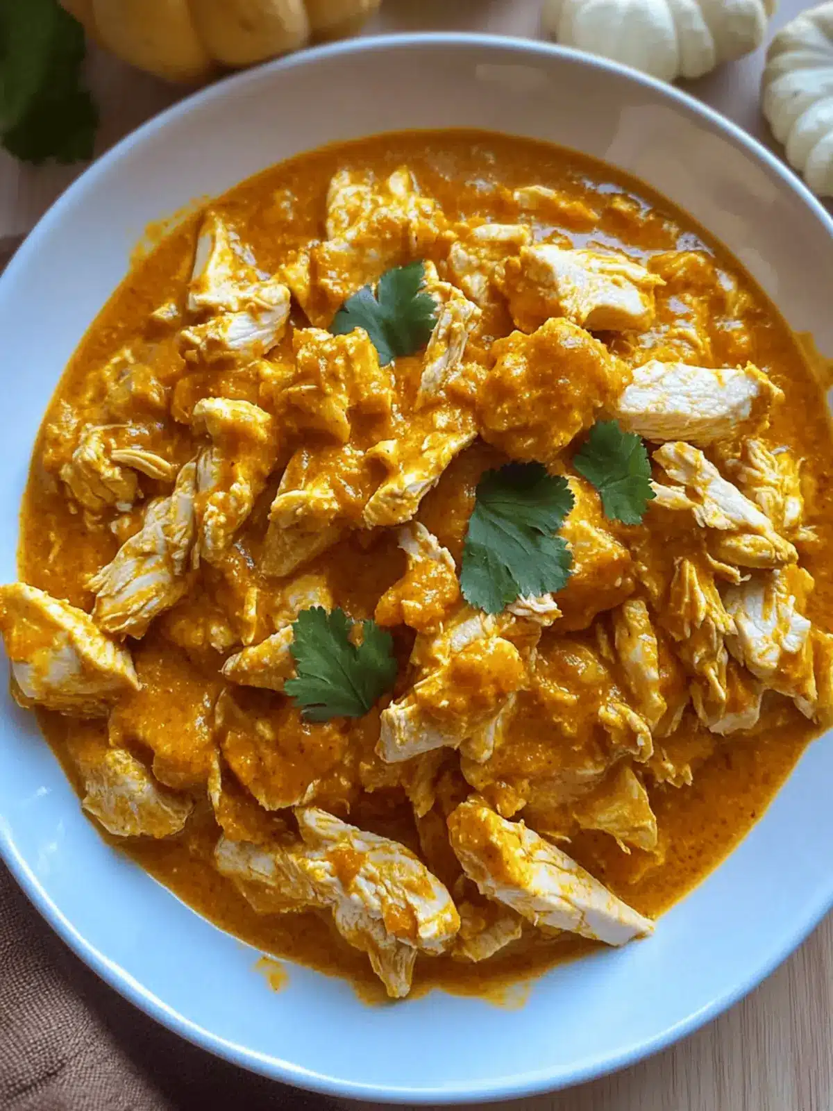 Savory Easy Pumpkin Chicken Curry (Slow Cooker Bliss) 2 Easy Pumpkin Chicken Curry (Slow Cooker)