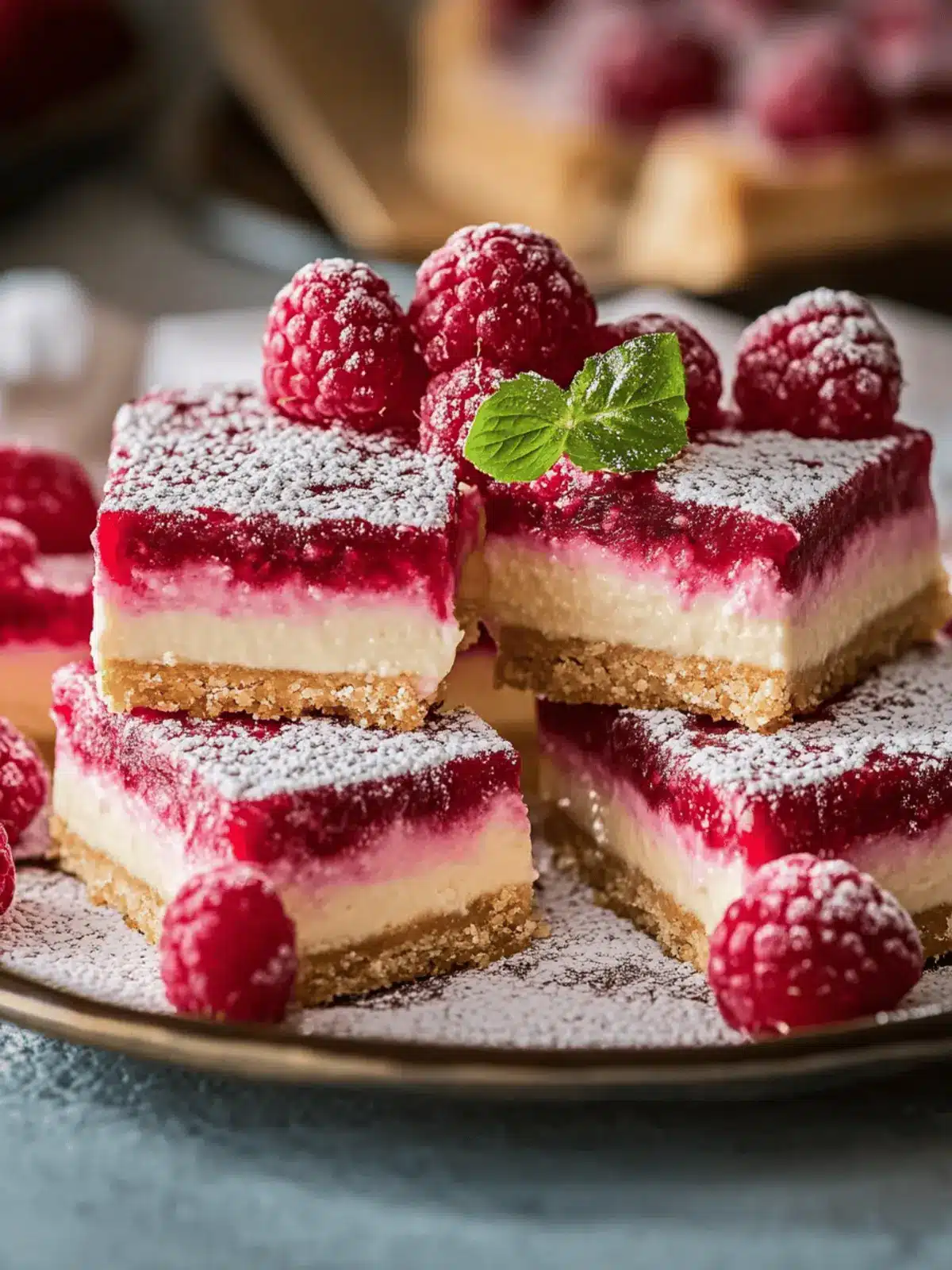 Raspberry Cheesecake Bars That Will Steal Your Heart 2 Raspberry Cheesecake Bars