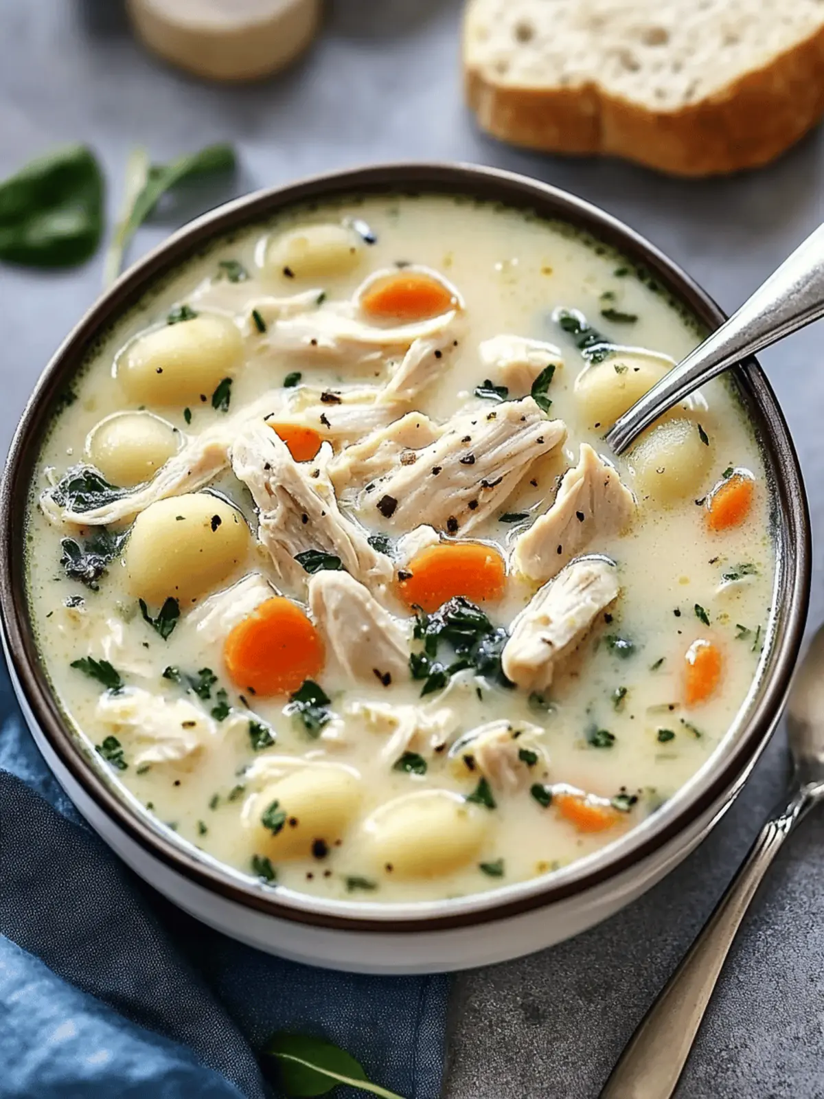 Savor This Creamy Crockpot Chicken Gnocchi Soup Bliss 4 Creamy Crockpot Chicken Gnocchi Soup
