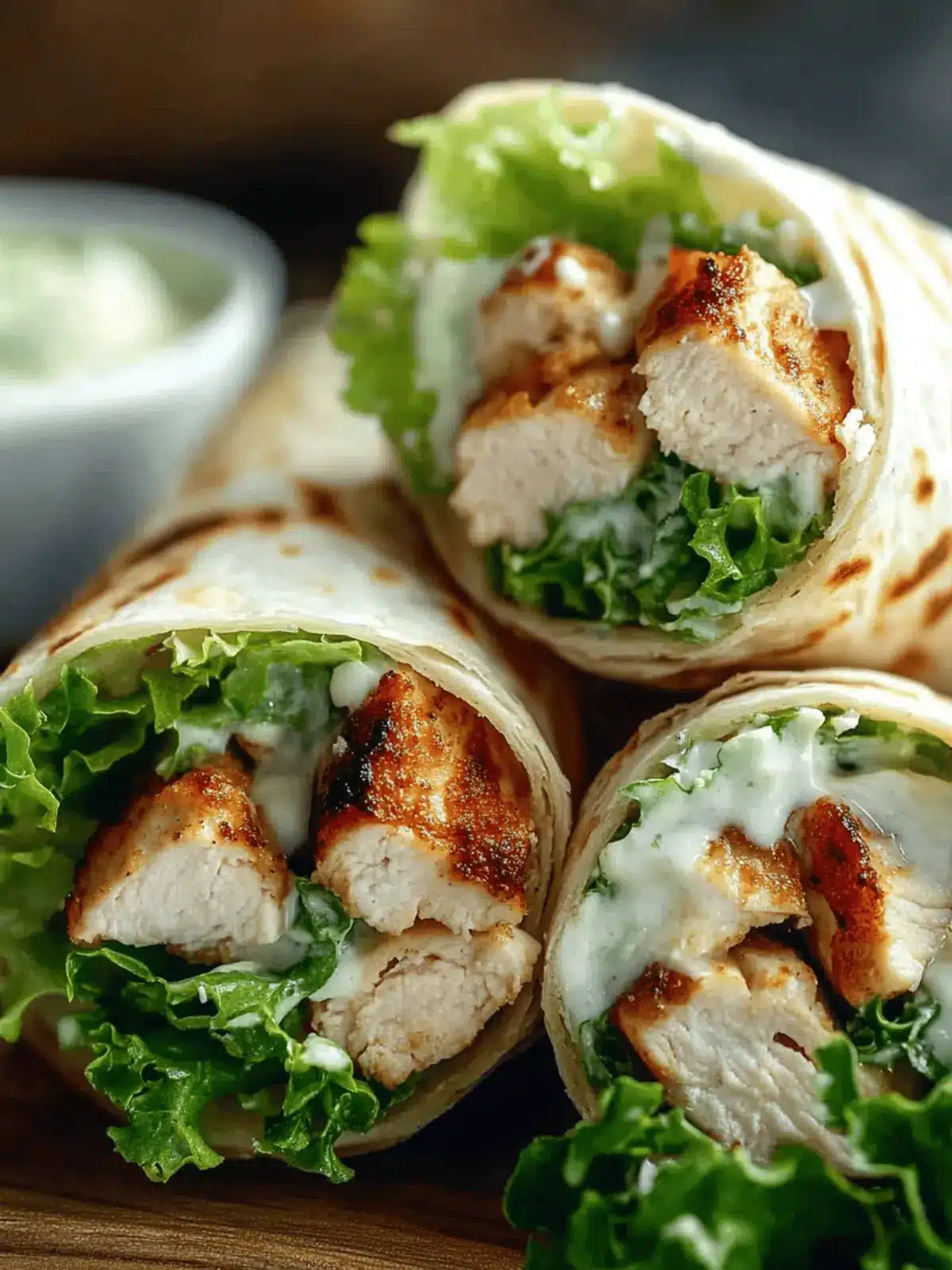 Delicious Easy Chicken Caesar Wraps Recipe for Busy Days 4 Easy Chicken Caesar Wraps Recipe
