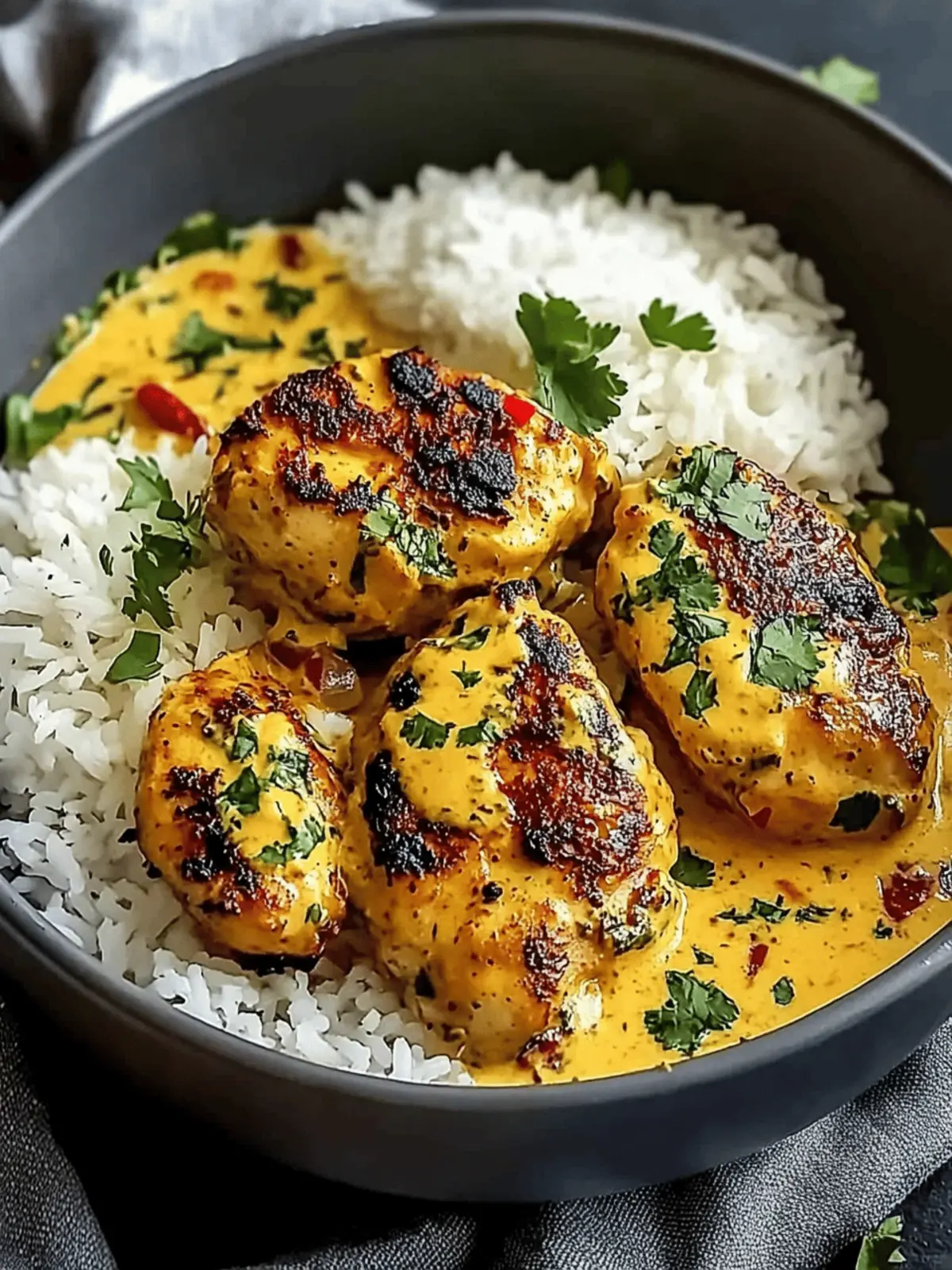 Creamy Peri-Peri Chicken with Rice: Comfort Food Delight 2 Creamy Peri-Peri Chicken with Rice