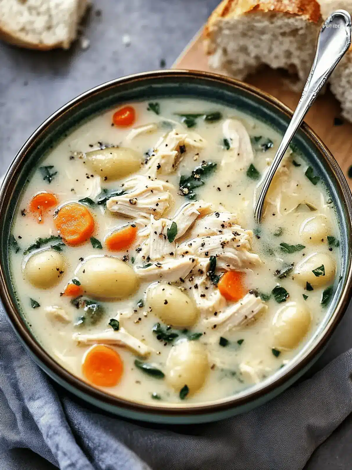 Savor This Creamy Crockpot Chicken Gnocchi Soup Bliss 2 Creamy Crockpot Chicken Gnocchi Soup