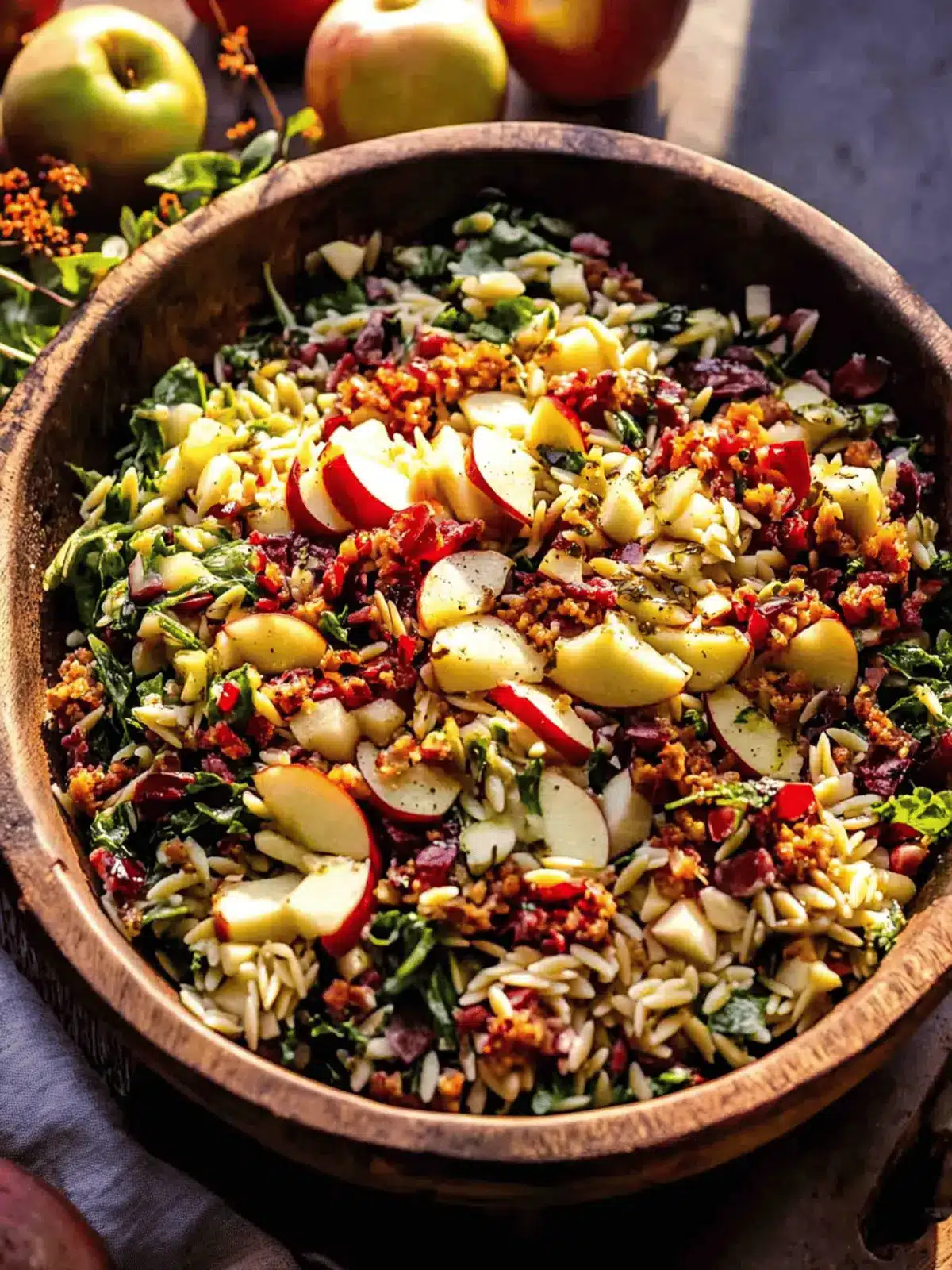 Fall Harvest Apple Orzo Salad That Will Wow Your Guests 5 Fall Harvest Apple Orzo Salad