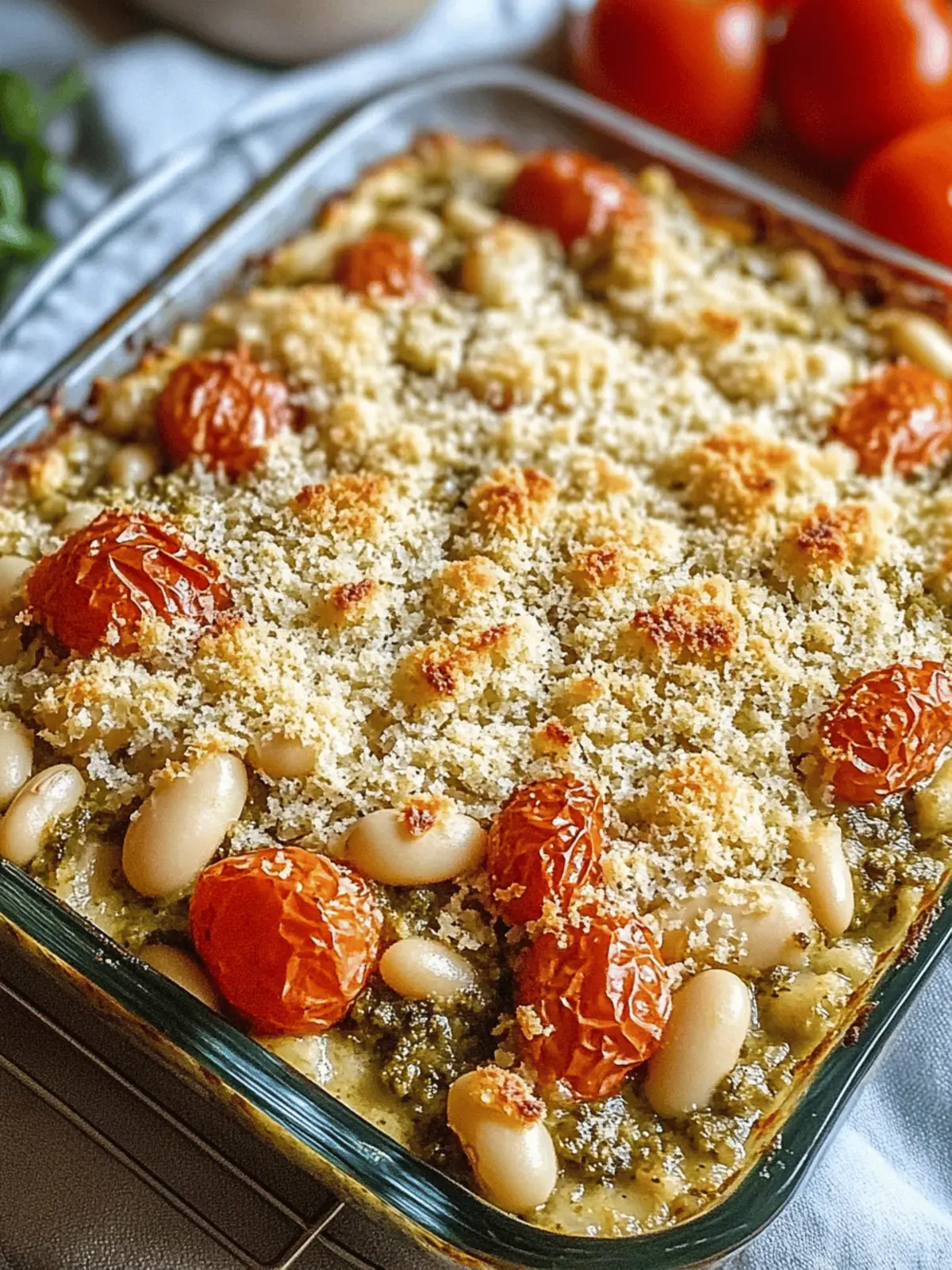 White Bean and Pesto Bake – A Cozy Casserole for All 5 White Bean and Pesto Bake