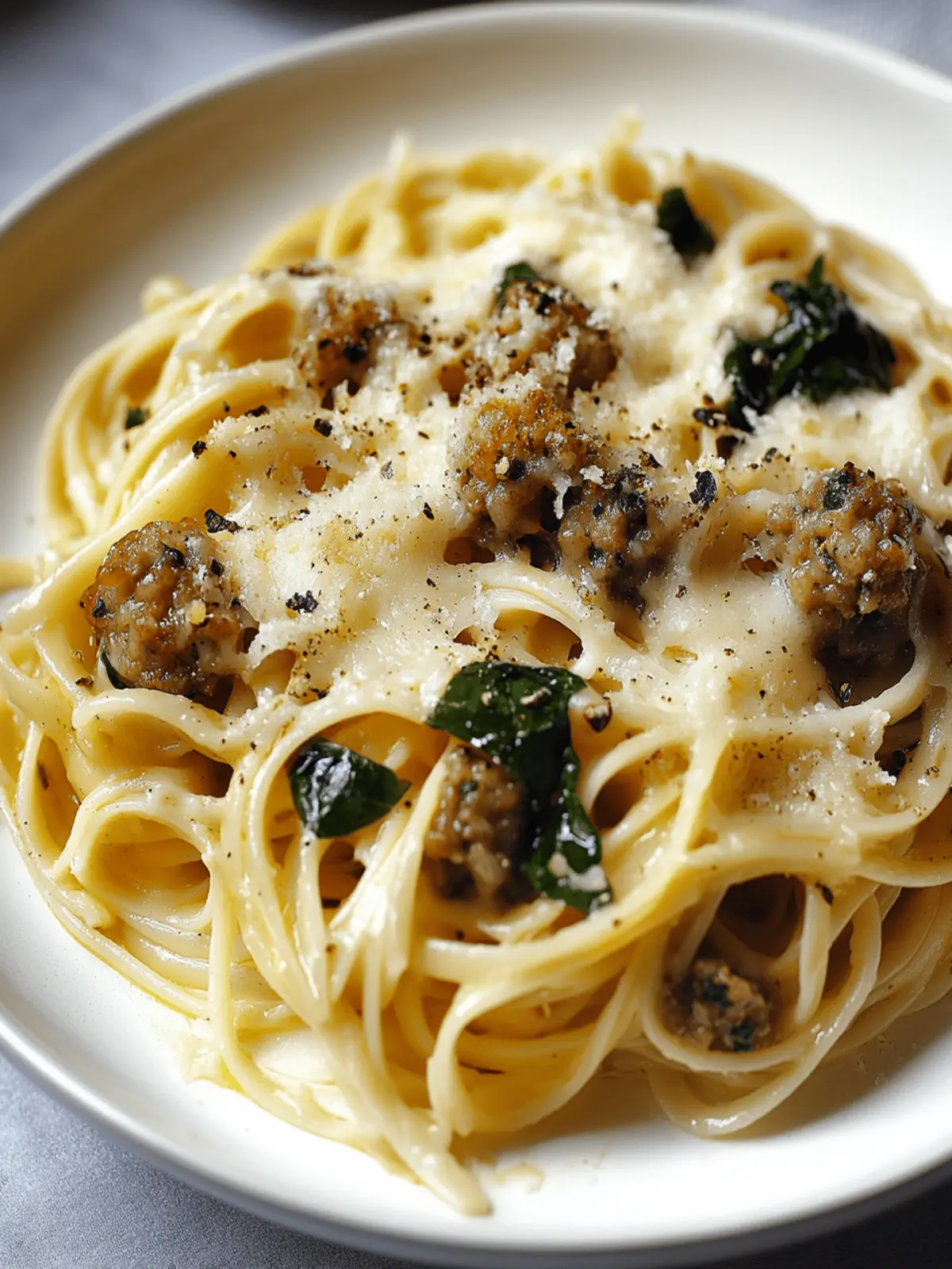 Cheesy Garlic Linguine: Savory Comfort Ready in 30 Minutes 3 Cheesy Garlic Linguine