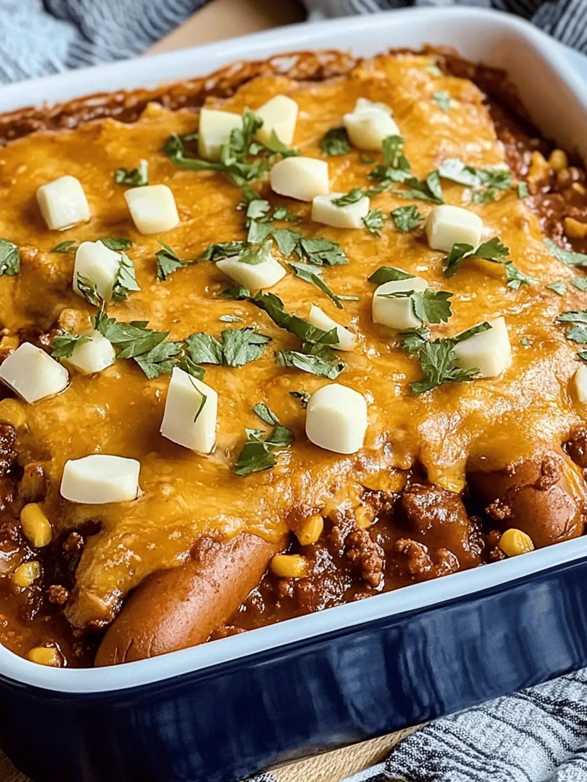 5-Step Ultimate Chili Hotdogs Cornbread Casserole Delight Made Easy 2 5-Step Ultimate Chili Hotdogs Cornbread Casserole Delight