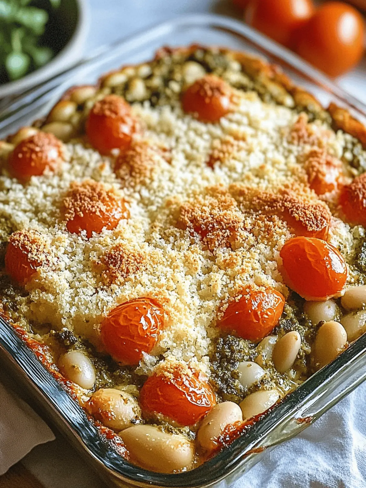 White Bean and Pesto Bake – A Cozy Casserole for All 3 White Bean and Pesto Bake