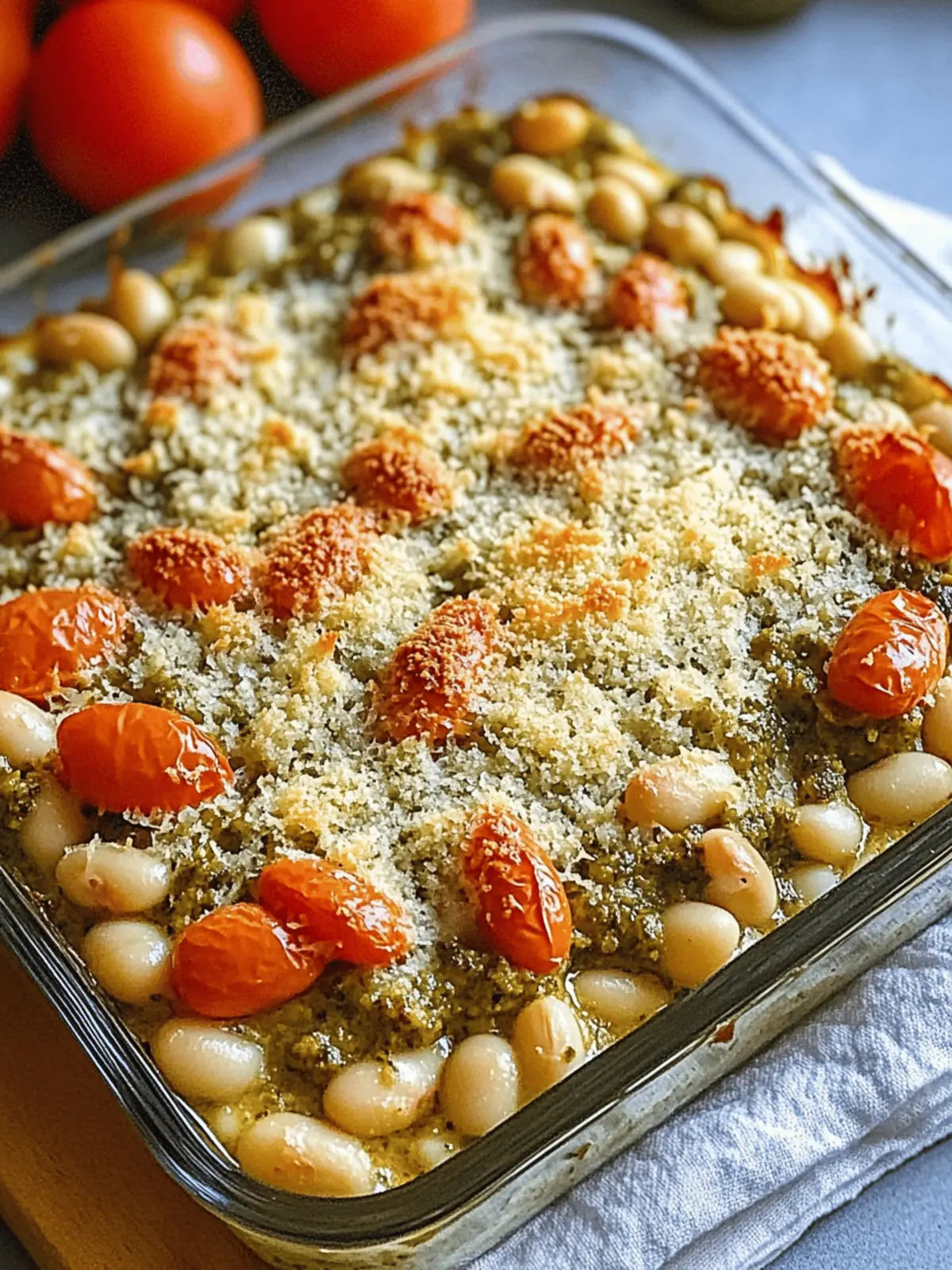 White Bean and Pesto Bake – A Cozy Casserole for All 2 White Bean and Pesto Bake
