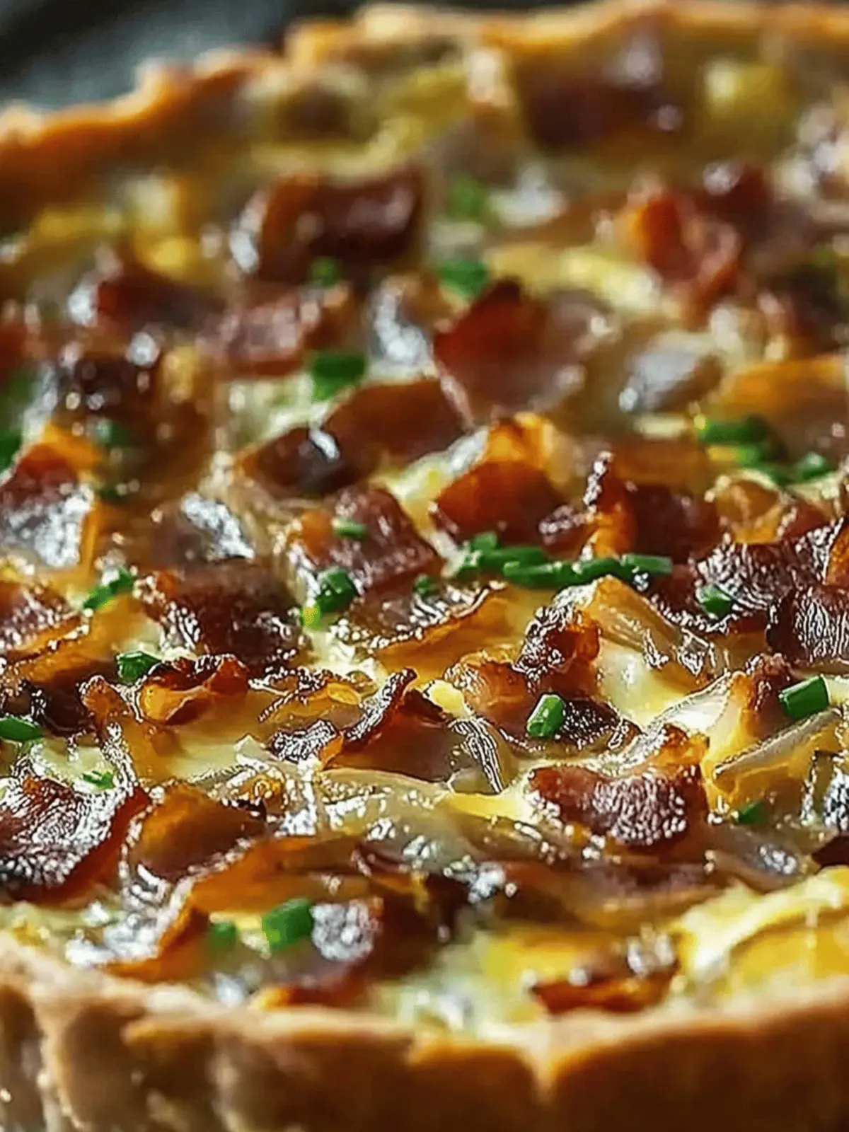 Savory Caramelized Onion and Bacon Quiche You’ll Love 2 Caramelized Onion and Bacon Quiche
