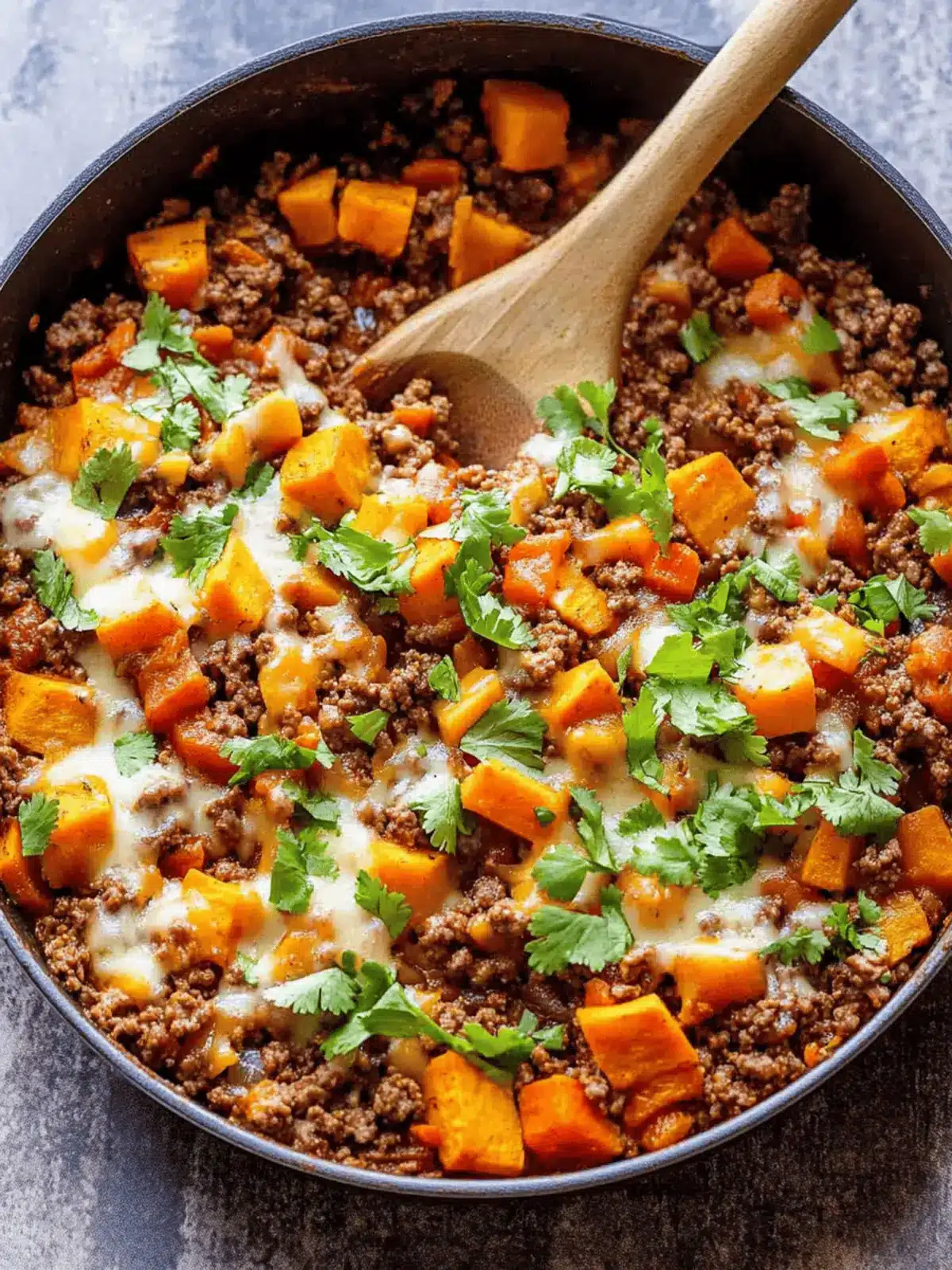 Delicious Southwest Ground Beef and Sweet Potato Skillet Bliss 3 Southwest Ground Beef and Sweet Potato Skillet