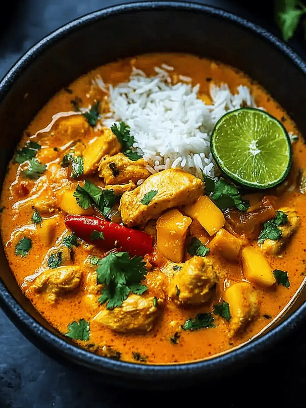 Mango Chicken Curry: A Tropical Twist for Dinner Tonight 4 Mango Chicken Curry