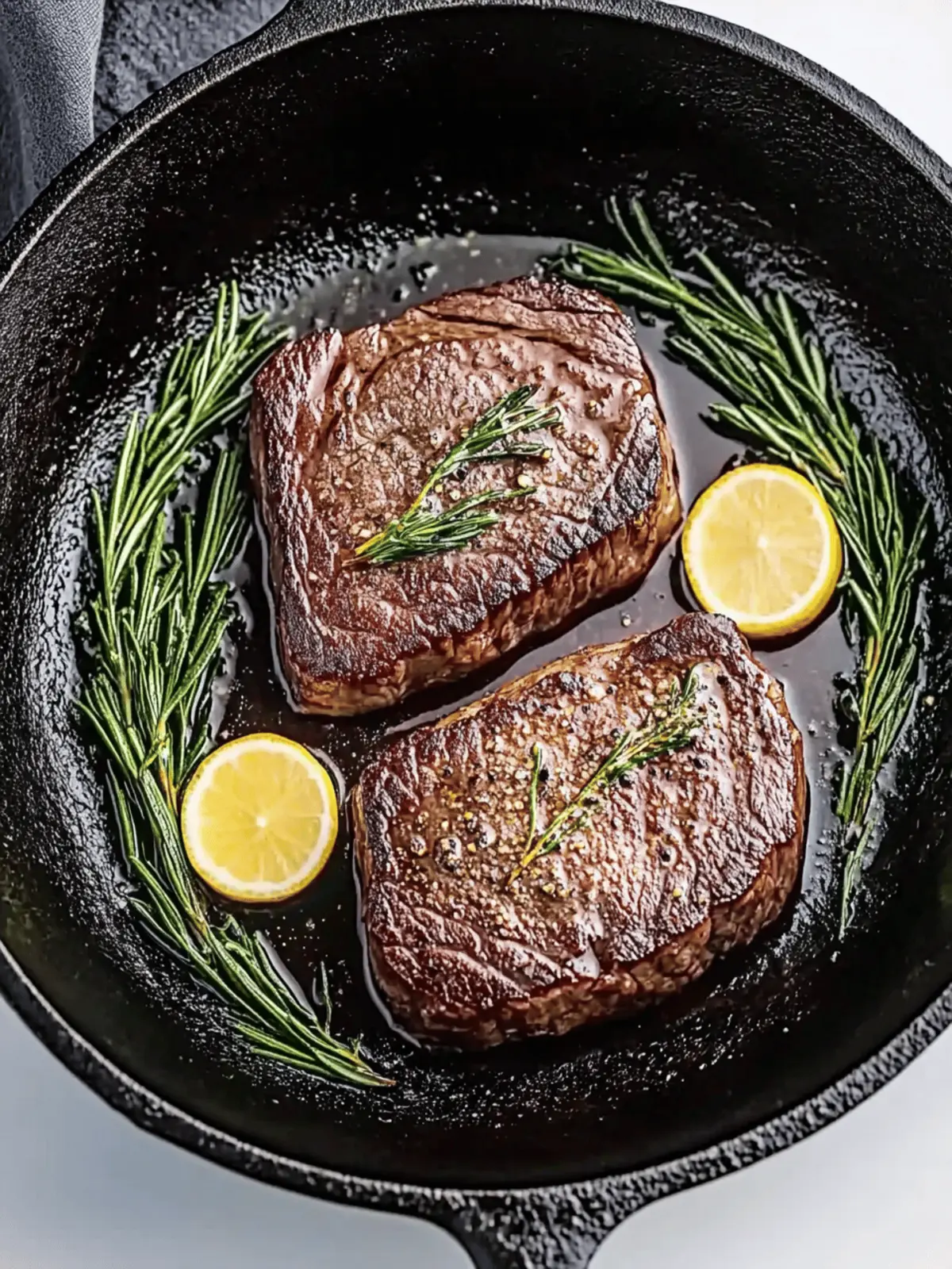 Succulent Premium Cast Iron Skillet Filet Mignon at Home 4 Premium Cast Iron Skillet Filet Mignon