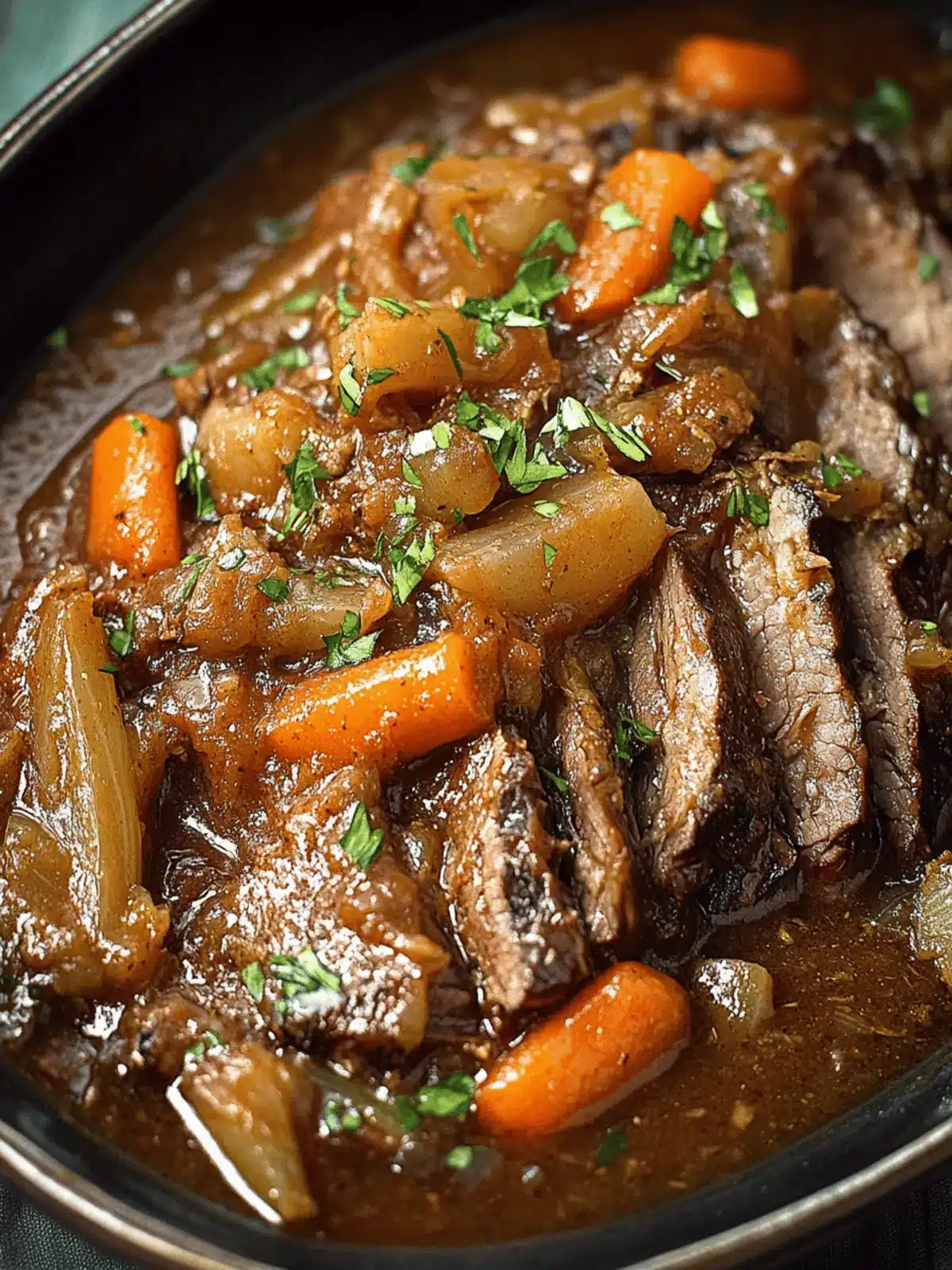 Heavenly Jewish Braised Brisket: A Rosh Hashanah Delight 3 Jewish Braised Brisket for (Rosh Hashanah Recipe)
