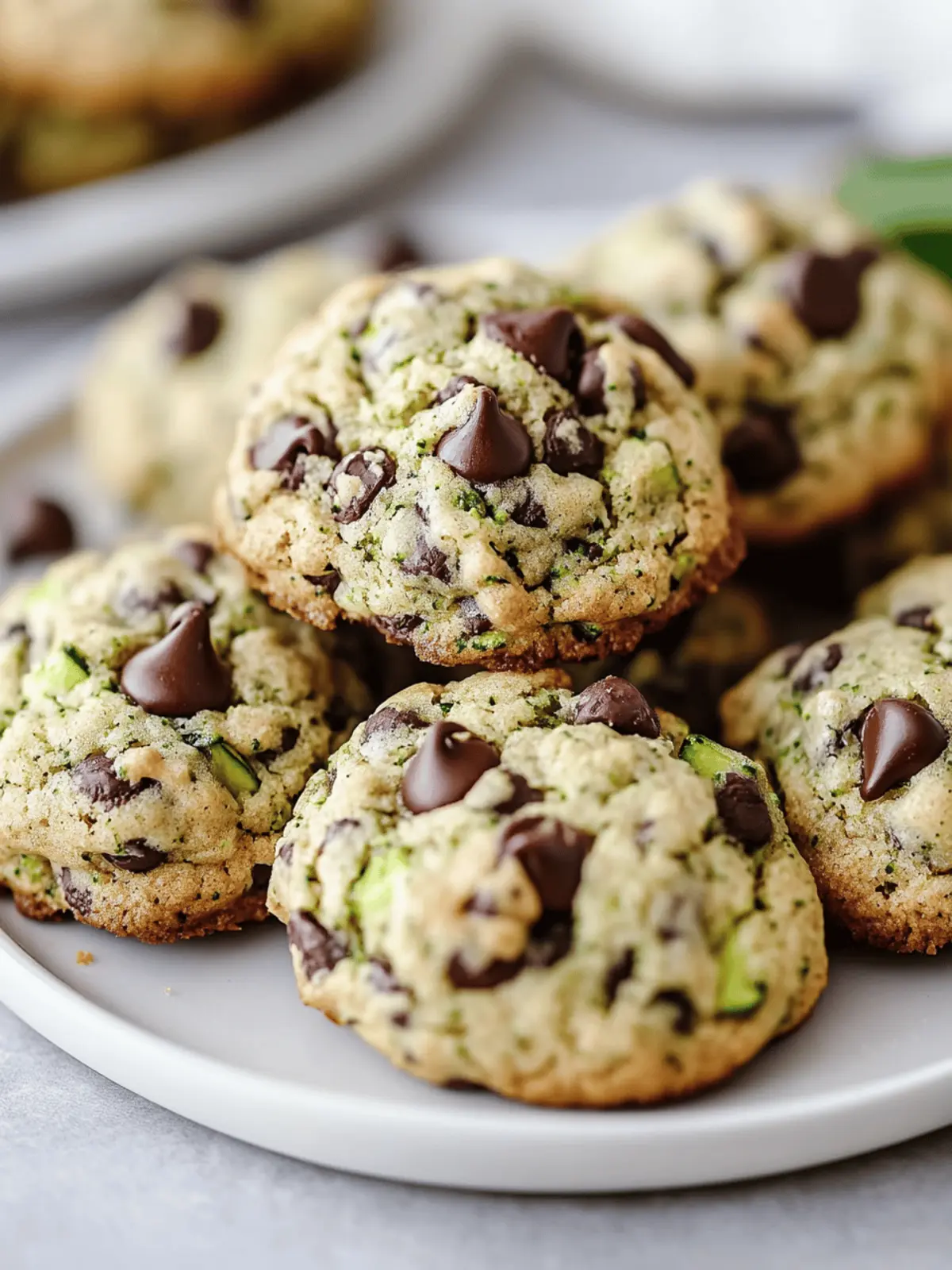 Zucchini Chocolate Chip Cookies: Sneaky Healthy Delights 3 Zucchini Chocolate Chip Cookies