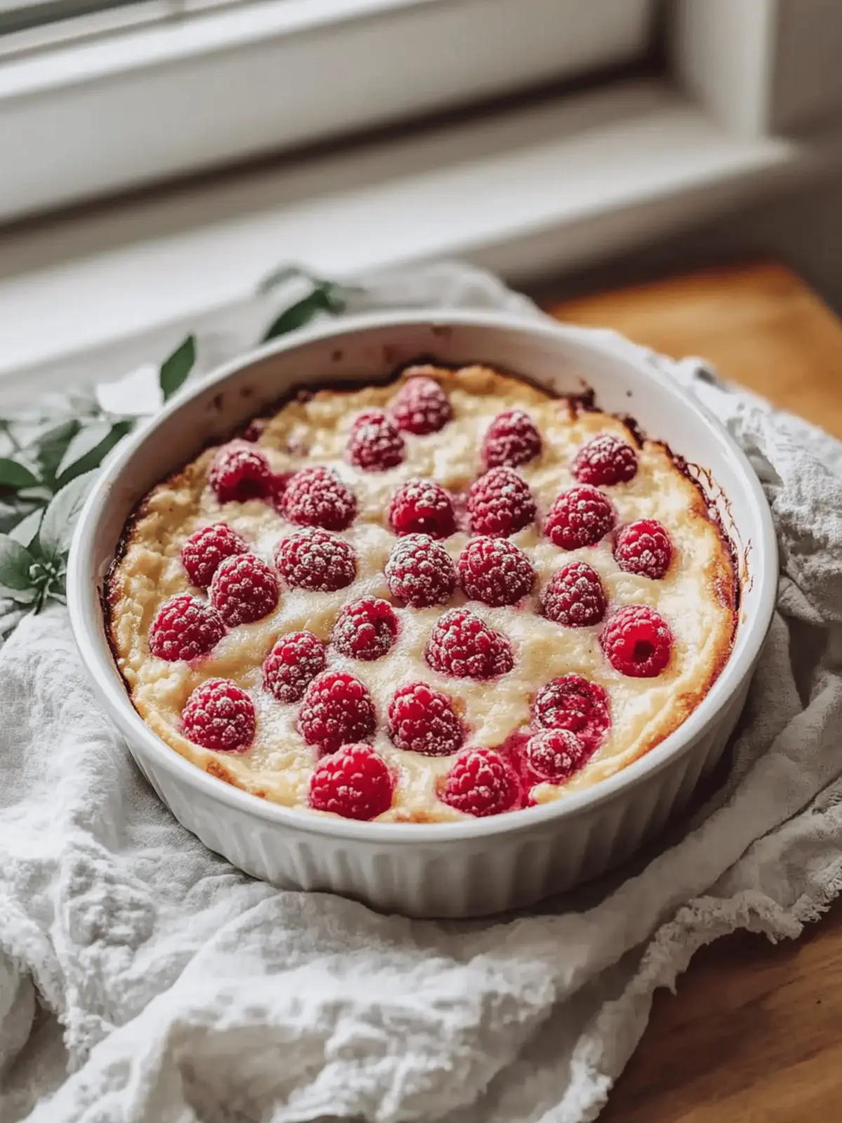 Raspberry and White Chocolate Bake for Wholesome Mornings 4 Raspberry and White Chocolate Bake