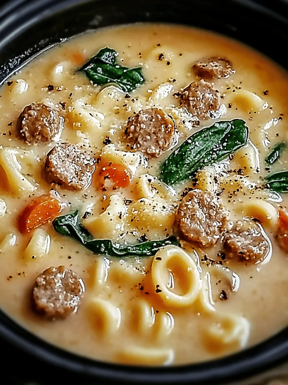 Creamy Parmesan Italian Sausage Ditalini Soup for Cozy Nights 4 Creamy Parmesan Italian Sausage Ditalini Soup